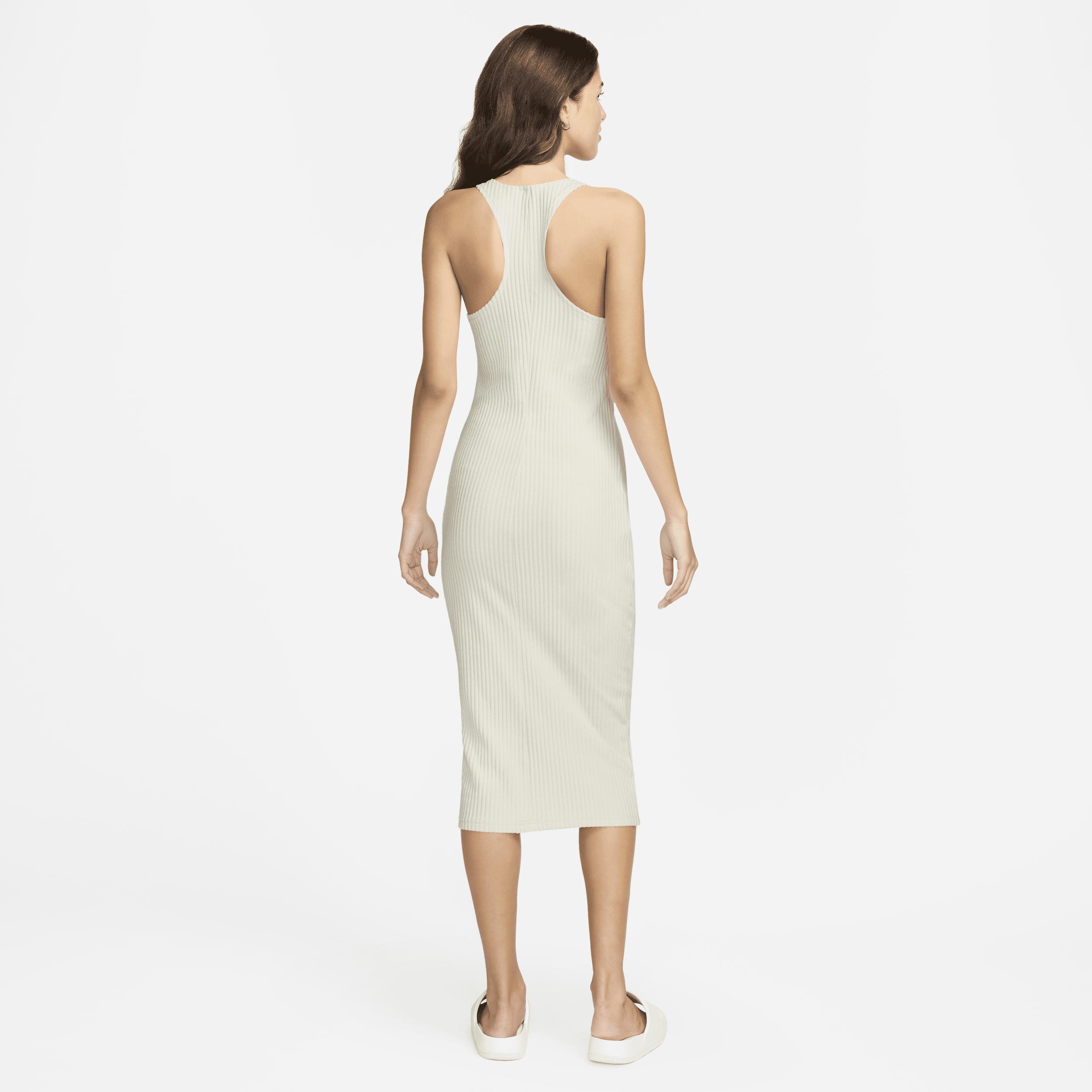 Women's Nike Sportswear Chill Rib Slim Sleeveless Midi Dress Product Image