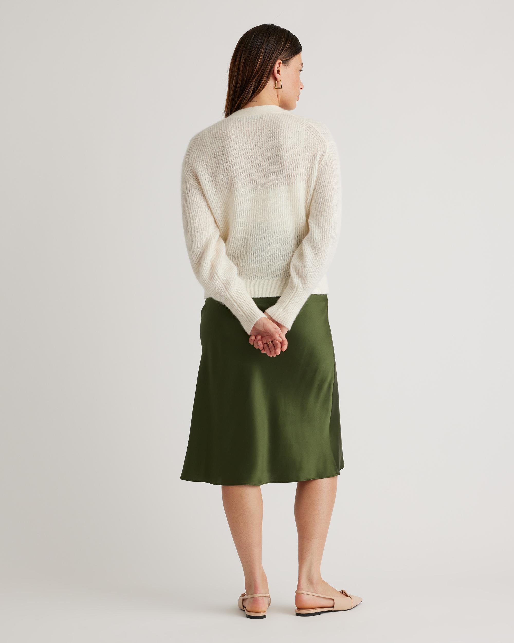 Quince | Women's Alpaca Cropped Cardigan Sweater Size XS Product Image