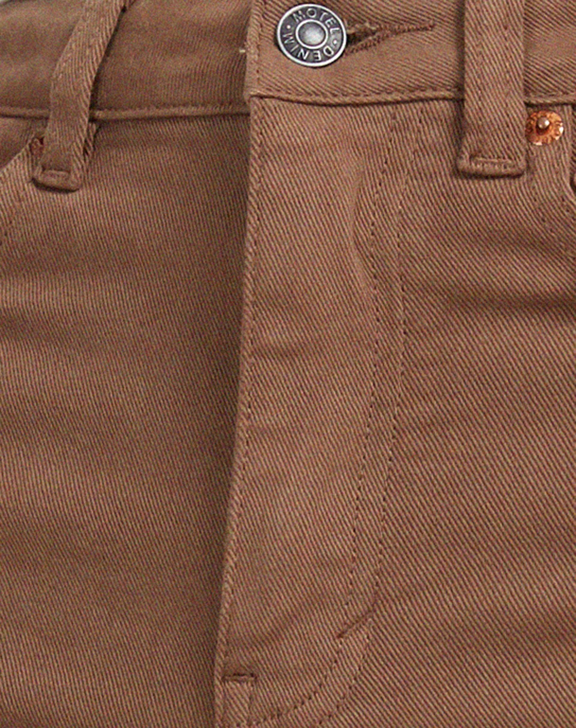 Bootleg Jeans in Rich Brown Product Image