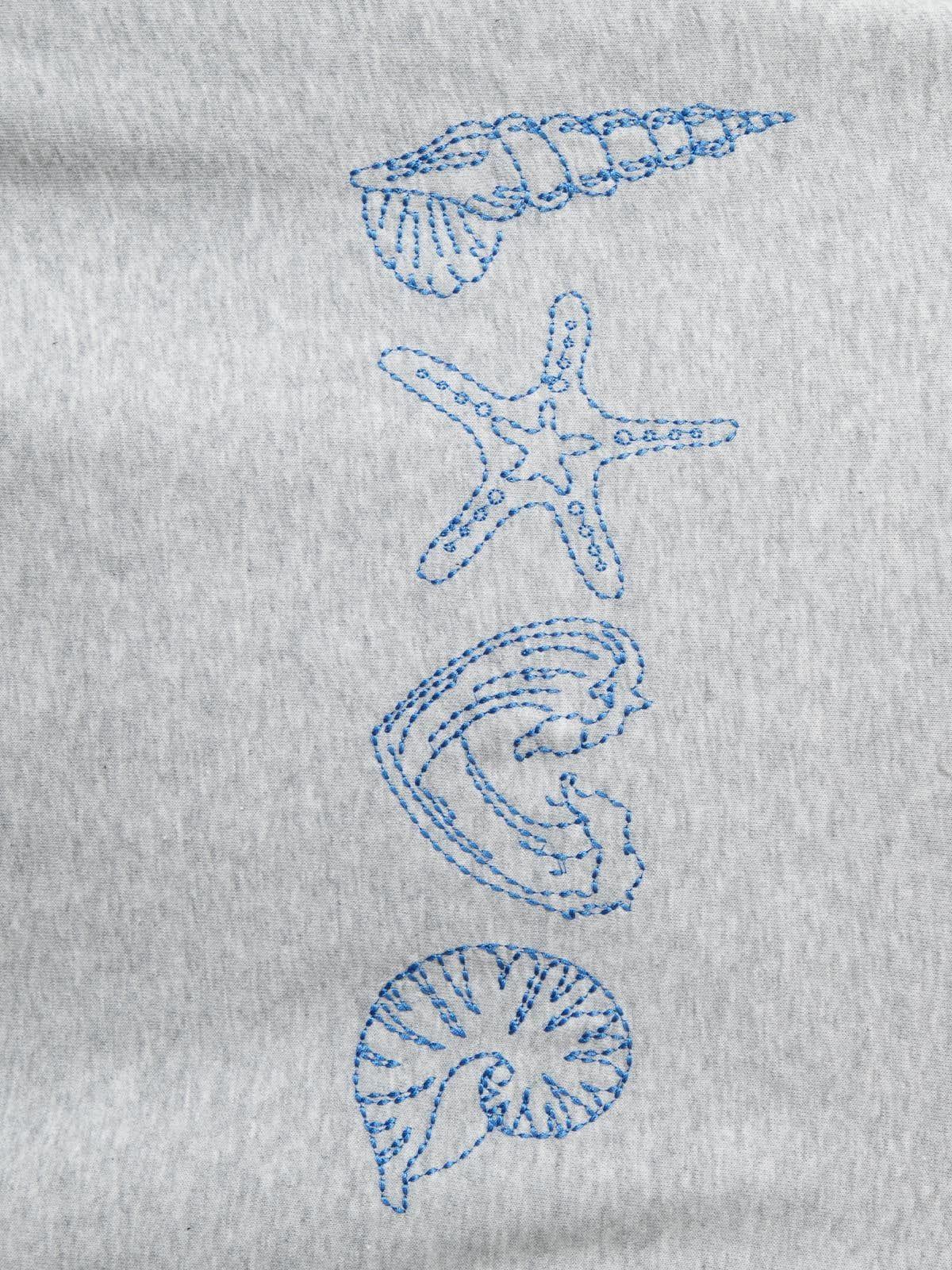 Aelfric Eden Embroidery Starfish Pullover Hoodie Product Image