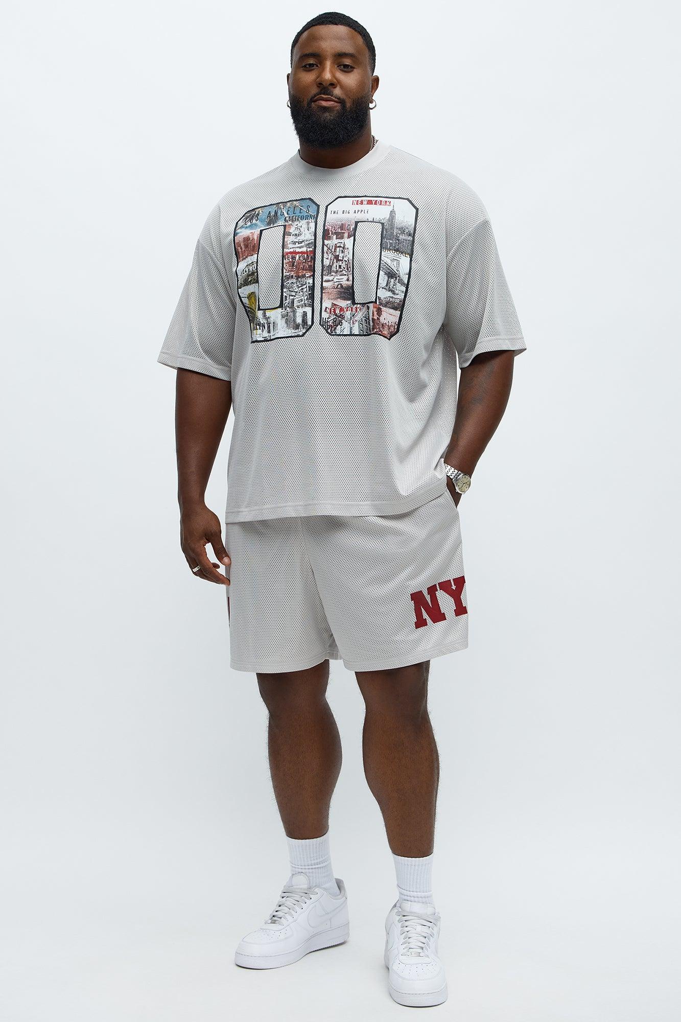 Regular Fit LA To NY Tshirt - Taupe Product Image