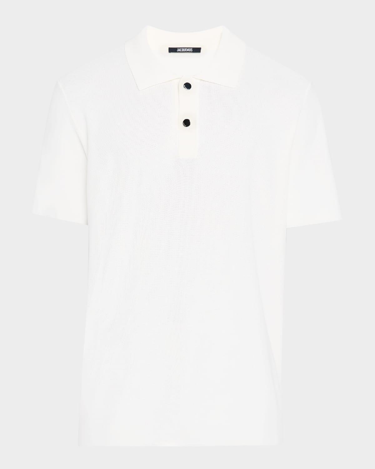 Mens Tonal Polo Shirt Product Image