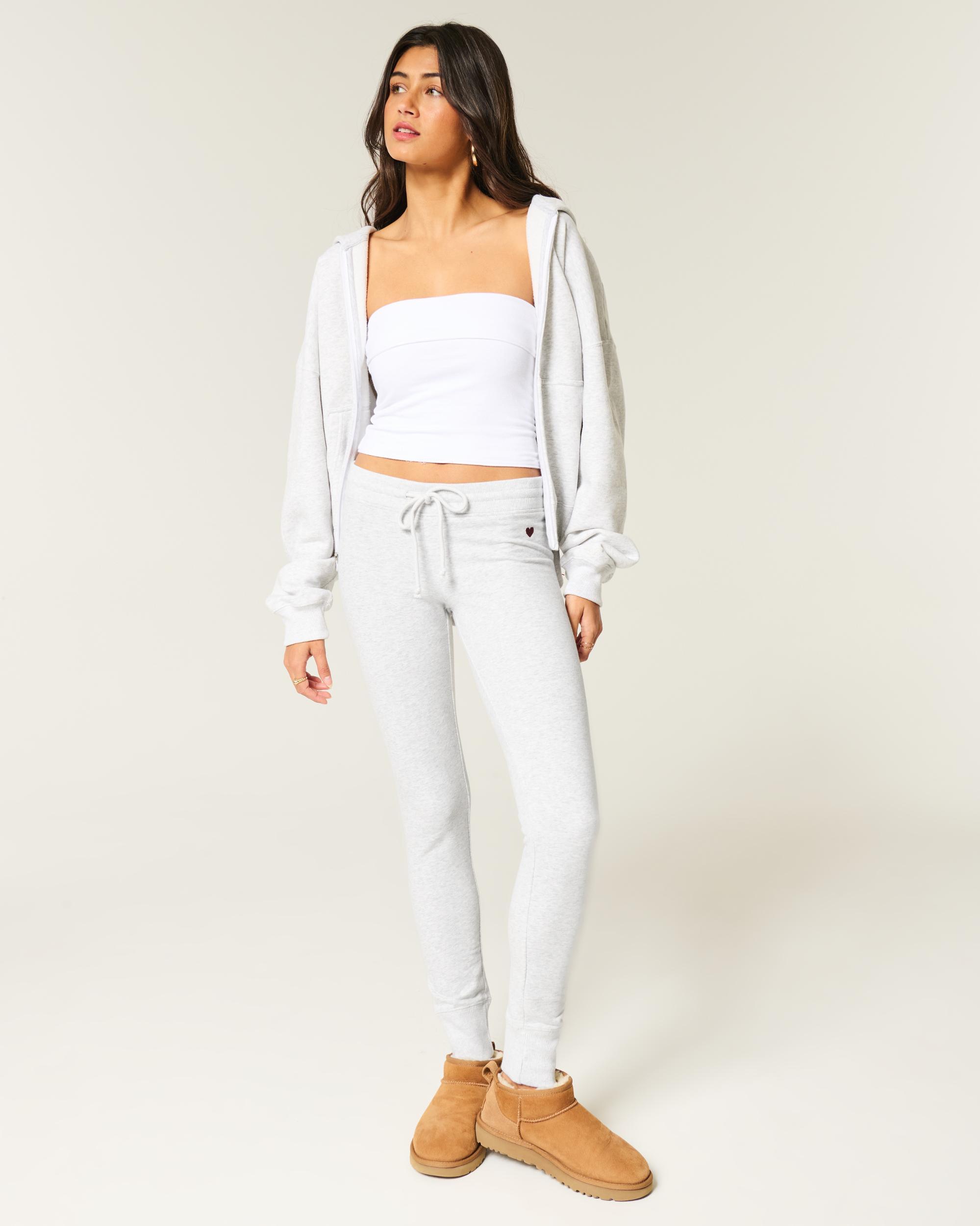 Bow Graphic Fleece Leggings Product Image