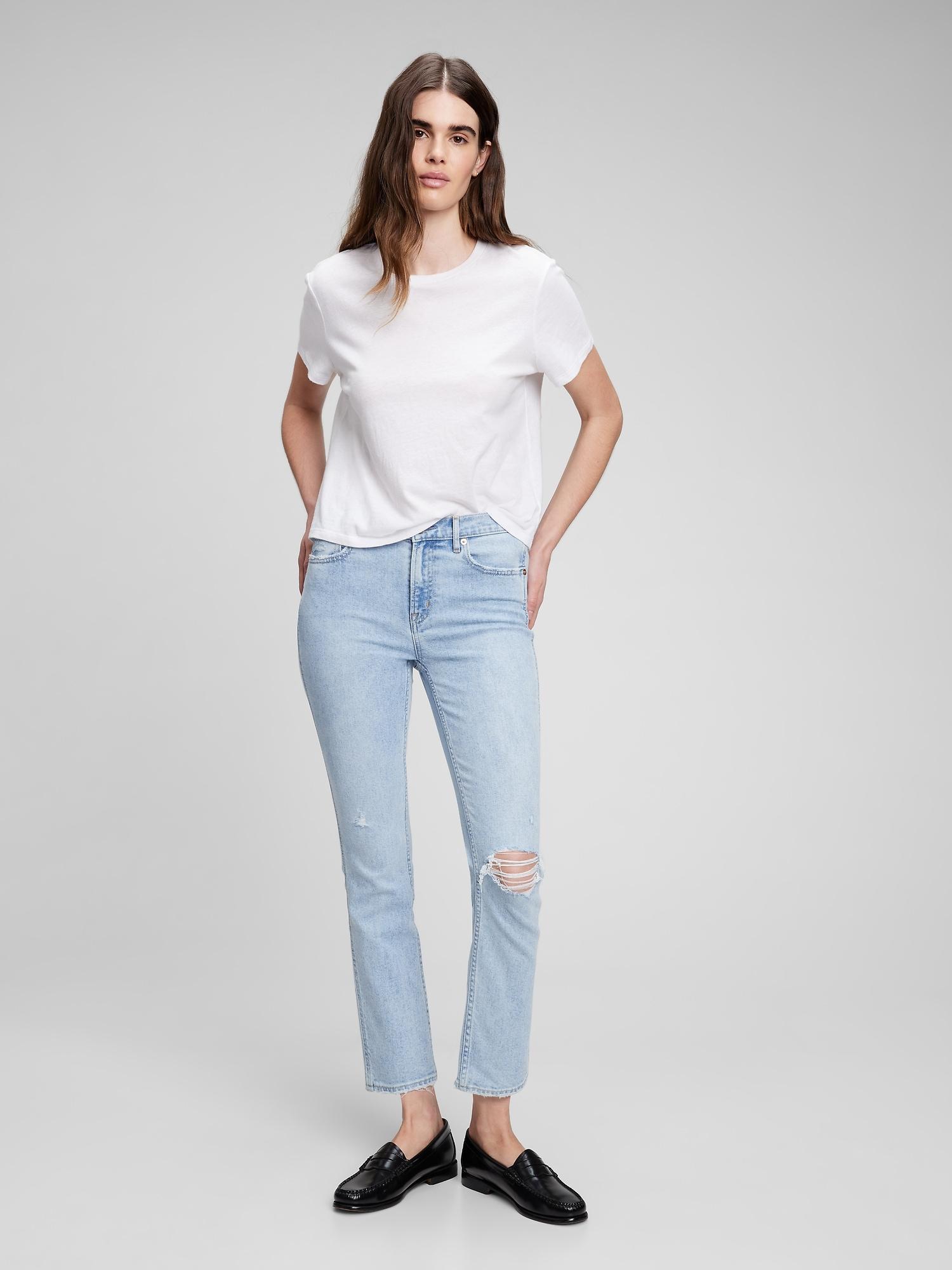 Mid Rise Vintage Slim Jeans Product Image