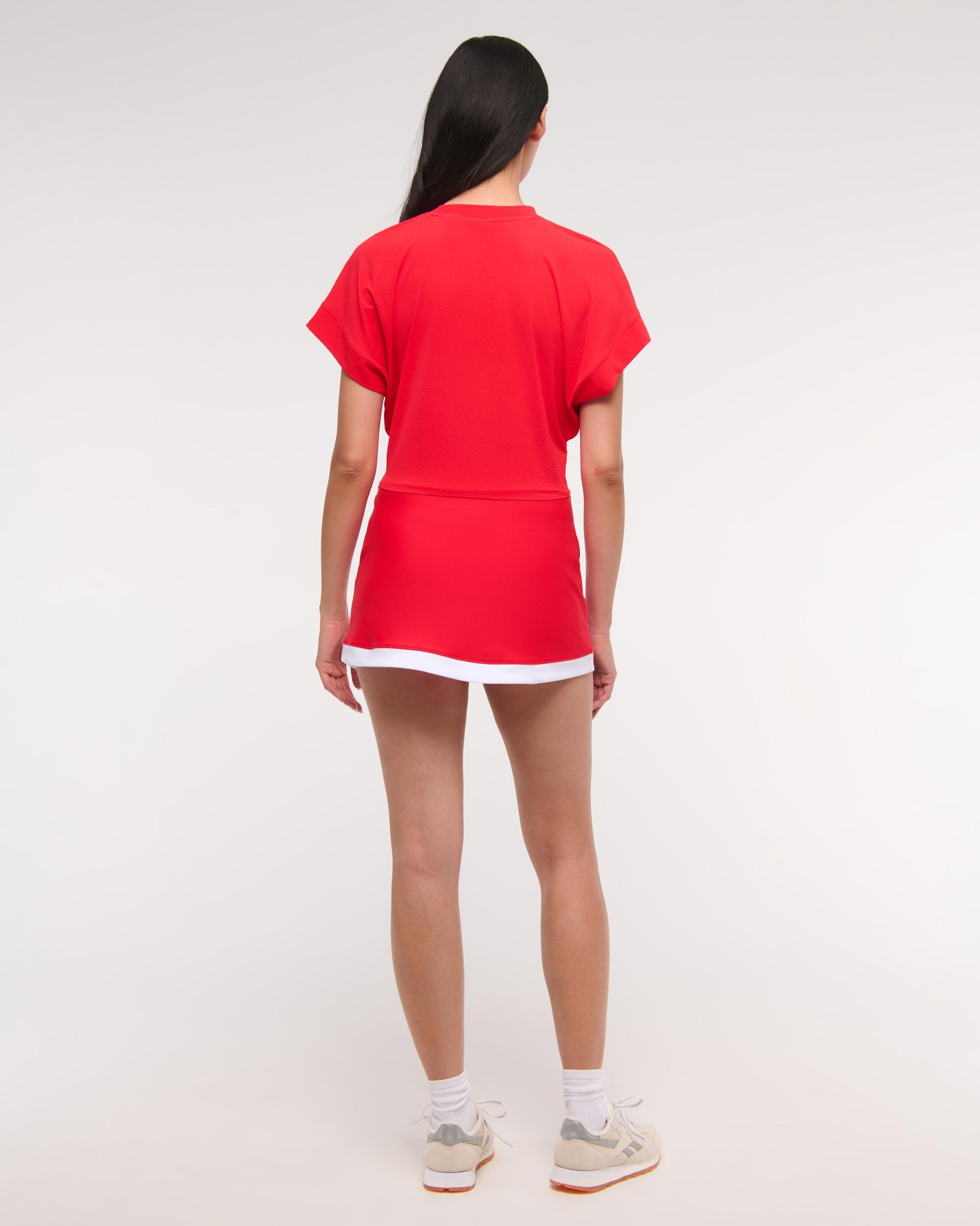 YPB Active Featherweight Tie-Front Tee Product Image