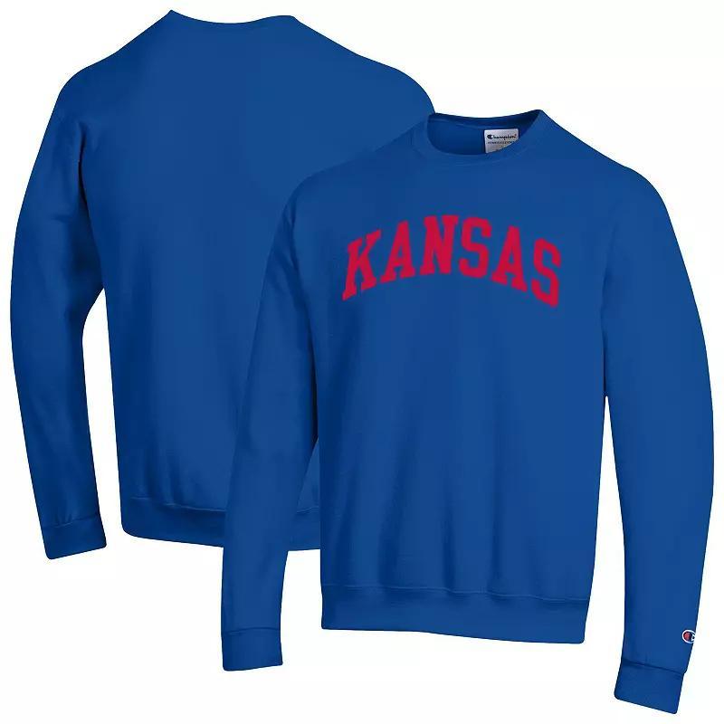 Mens Champion Notre Dame Fighting Irish Basic Arch Fleece Pullover Sweatshirt Blue Product Image