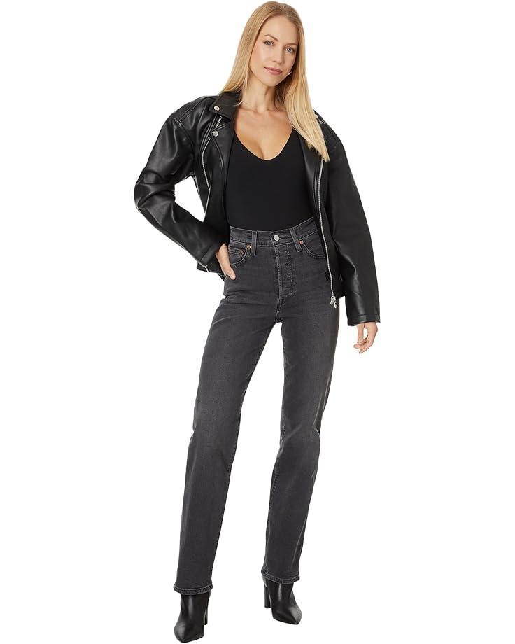 Ribcage Super High Waist Straight Leg Jeans Product Image