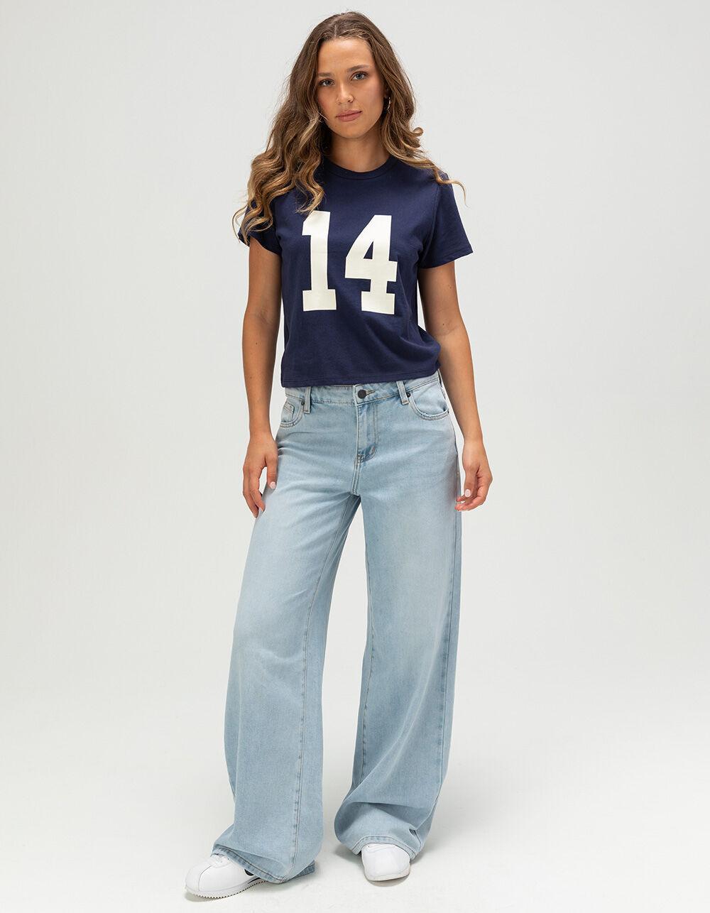 RSQ Womens 14 Baby Tee - NAVY Product Image
