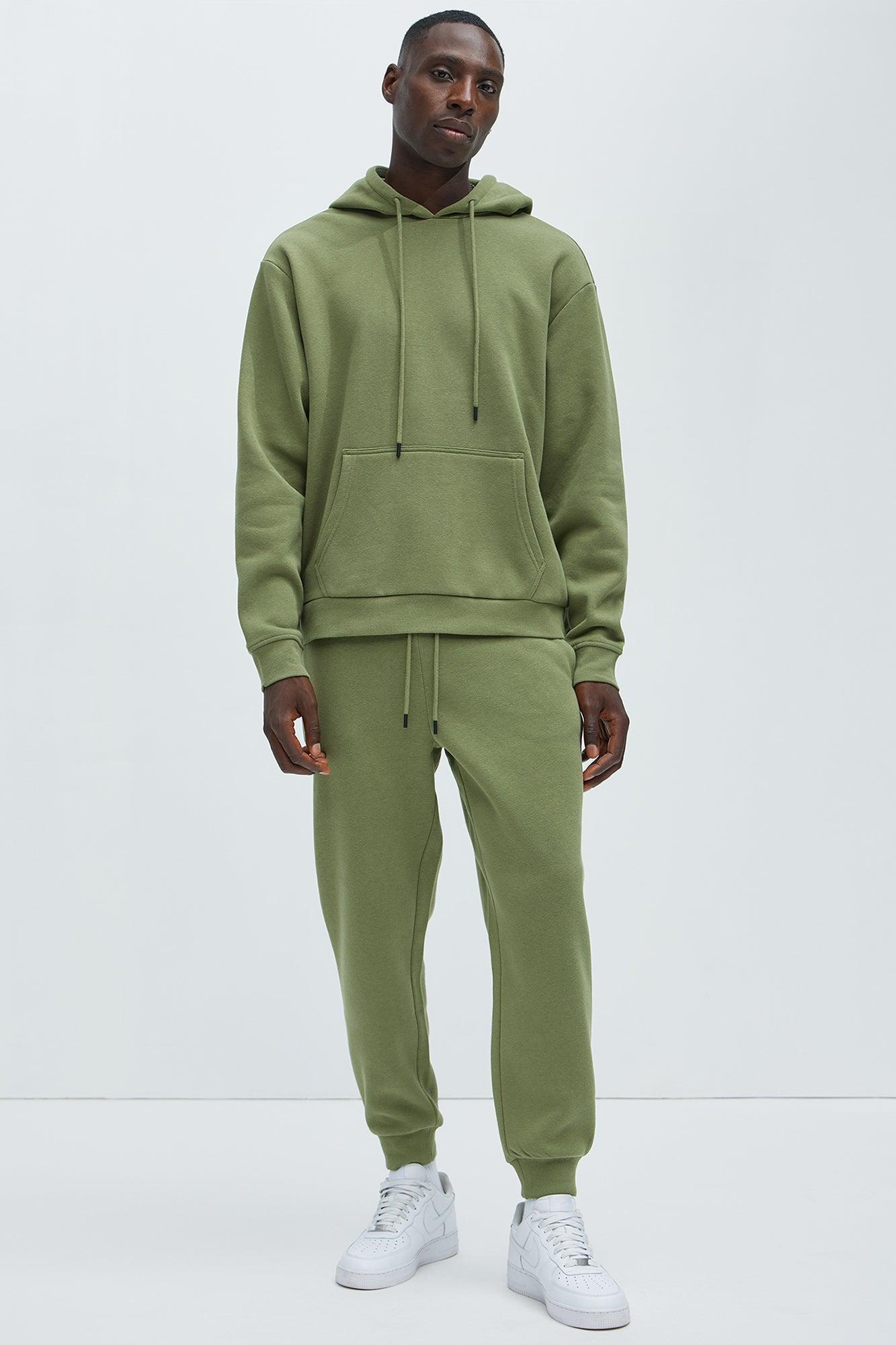 Tyson Hoodie - Olive Product Image