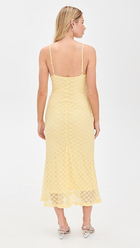 BARDOT Adoni Mesh Midi Dress | Shopbop Product Image