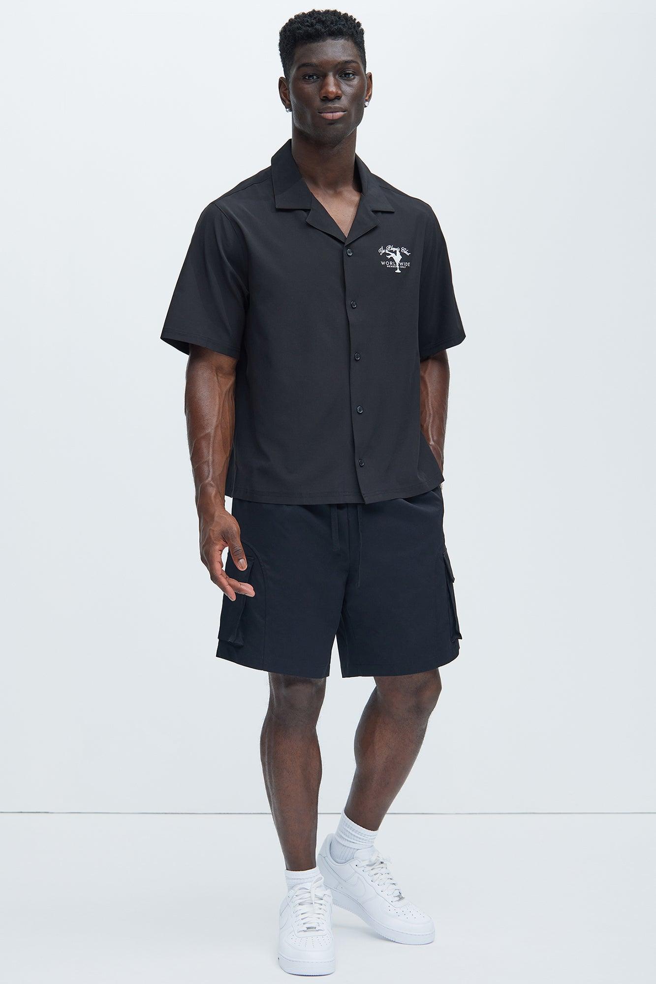 Max Cargo Shorts - Black Product Image