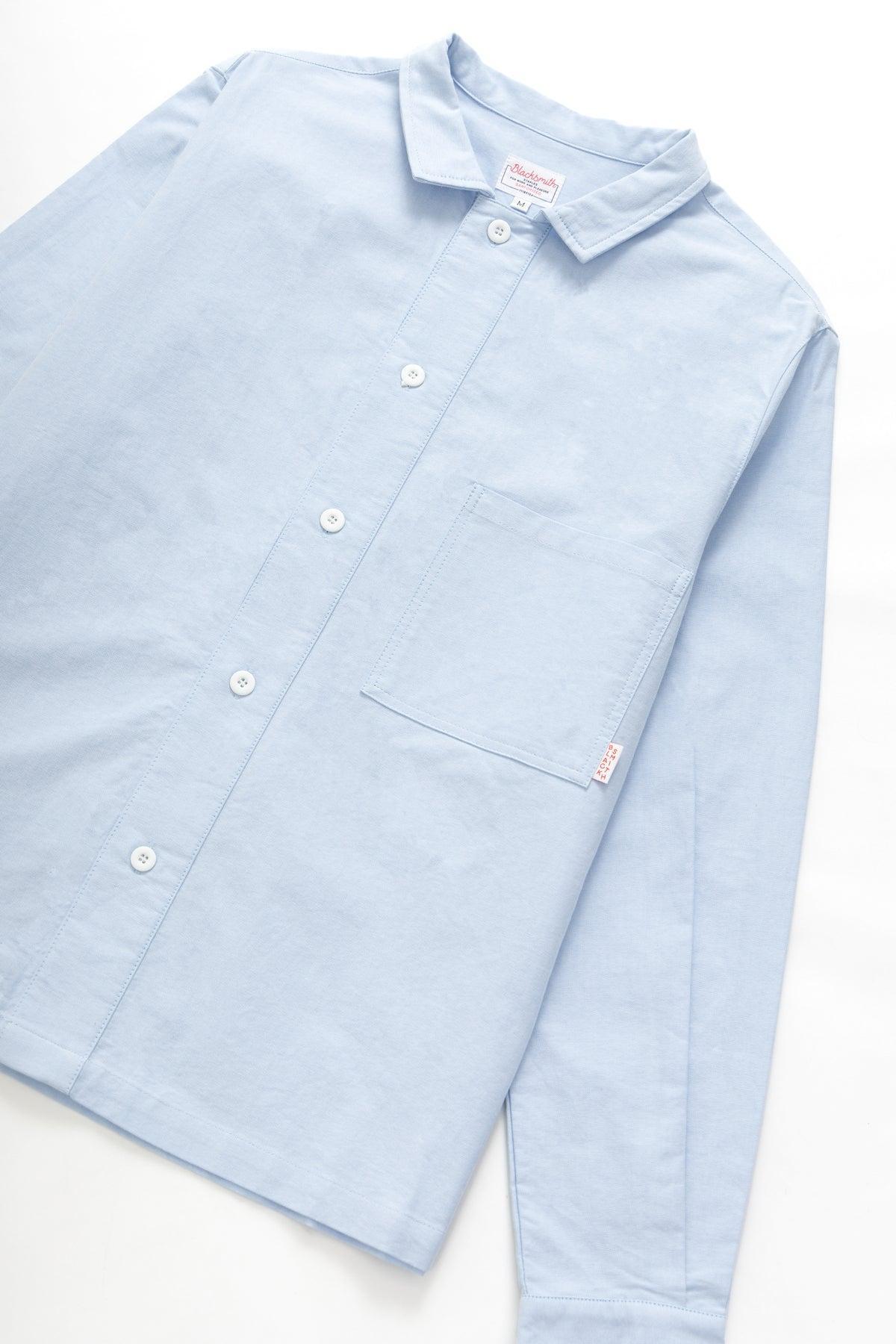 Blacksmith - 'Boxford' Utility Shirt - Multi Stripe Product Image