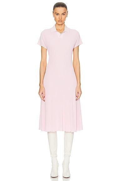 Burberry Short Sleeve Dress in Pink Product Image