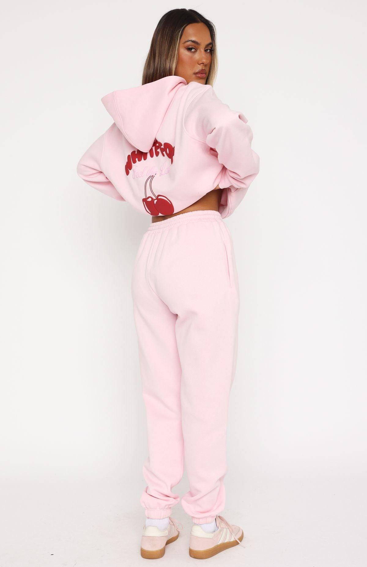 Love Me Tender Sweatpants Pink Product Image