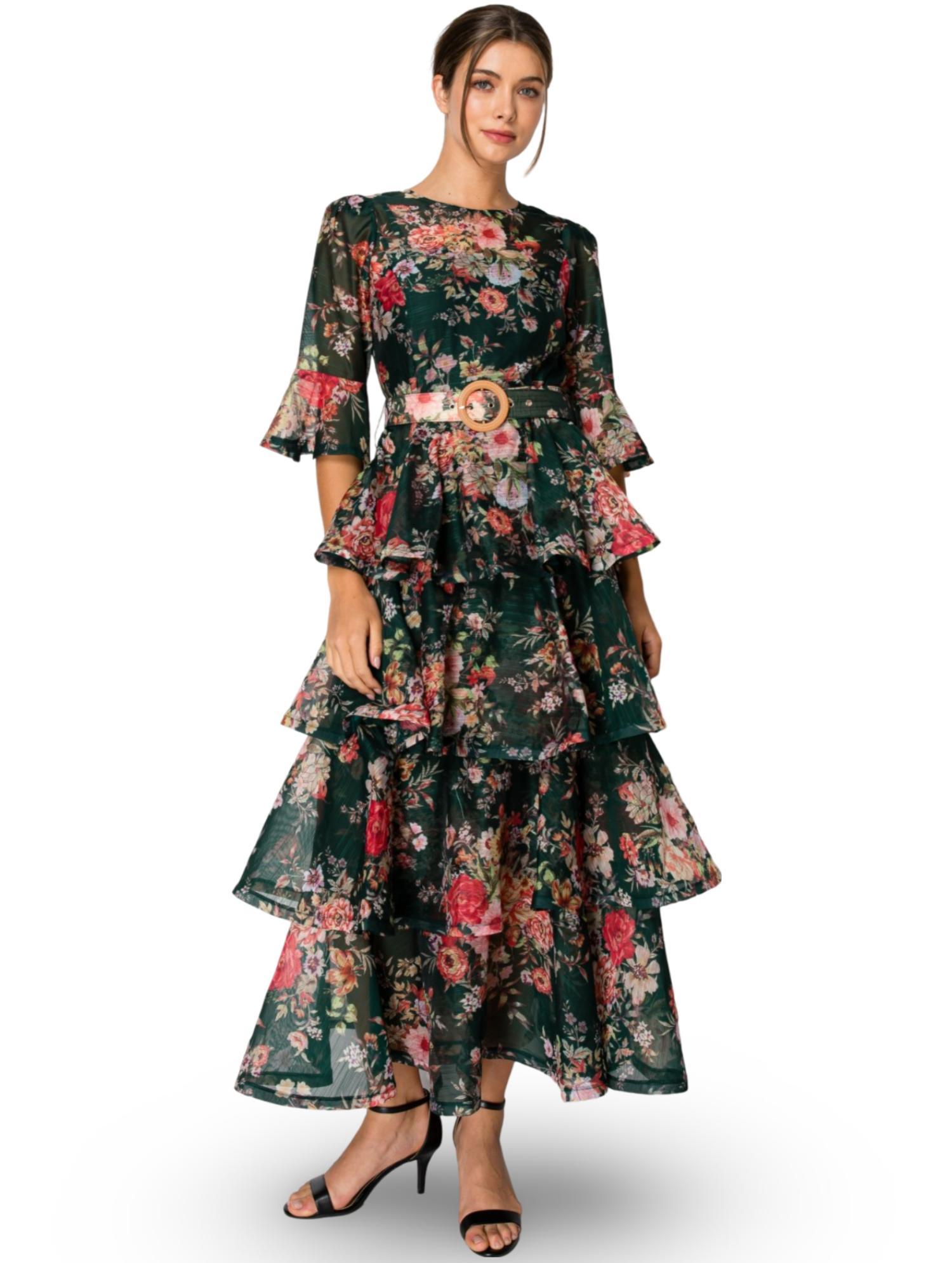 INA Petal Tier Dress Product Image