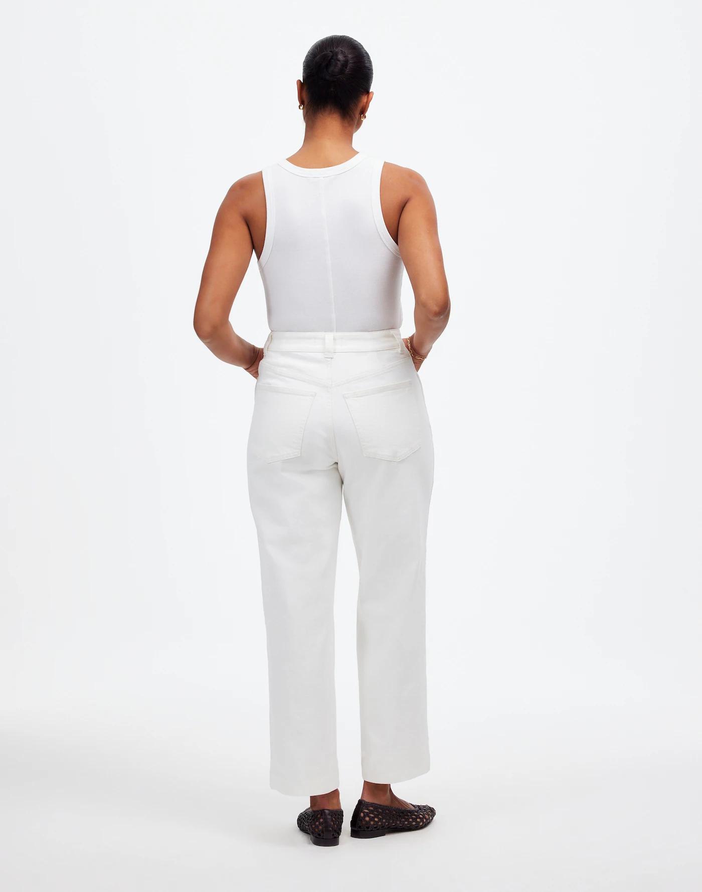 The Curvy Perfect Vintage Wide-Leg Crop Jean Product Image