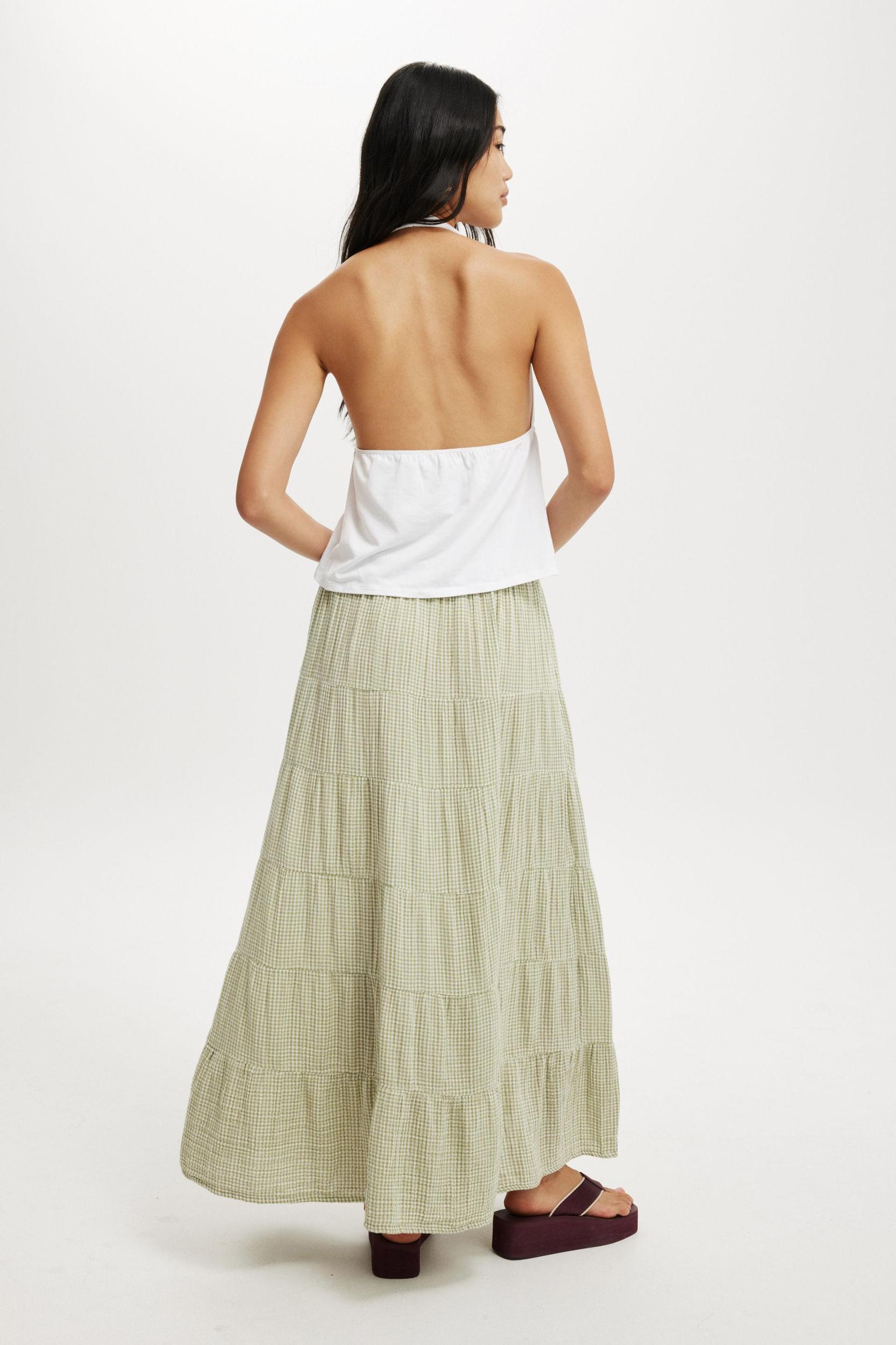 Haven Multi Tiered Maxi Skirt Product Image