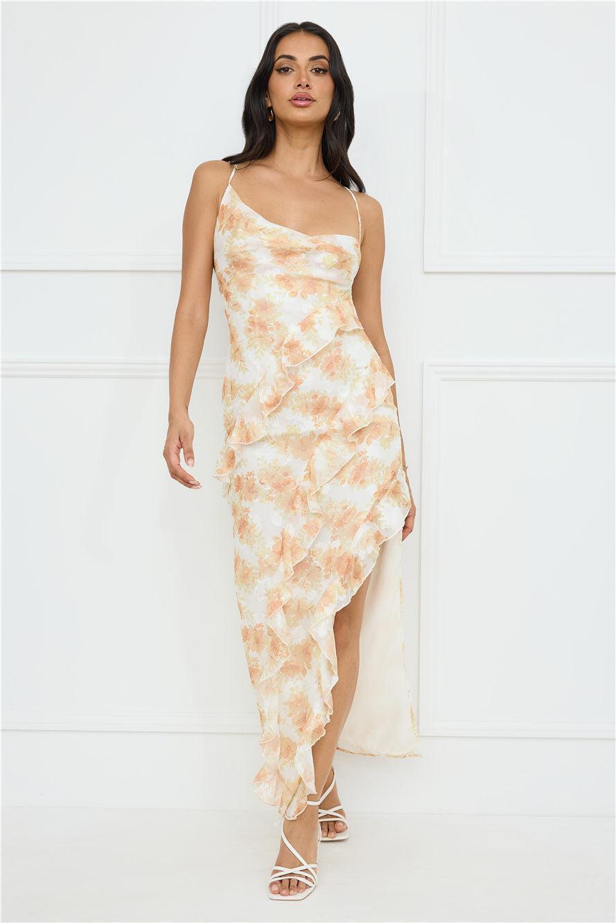 Soraya Maxi Dress Orange Product Image