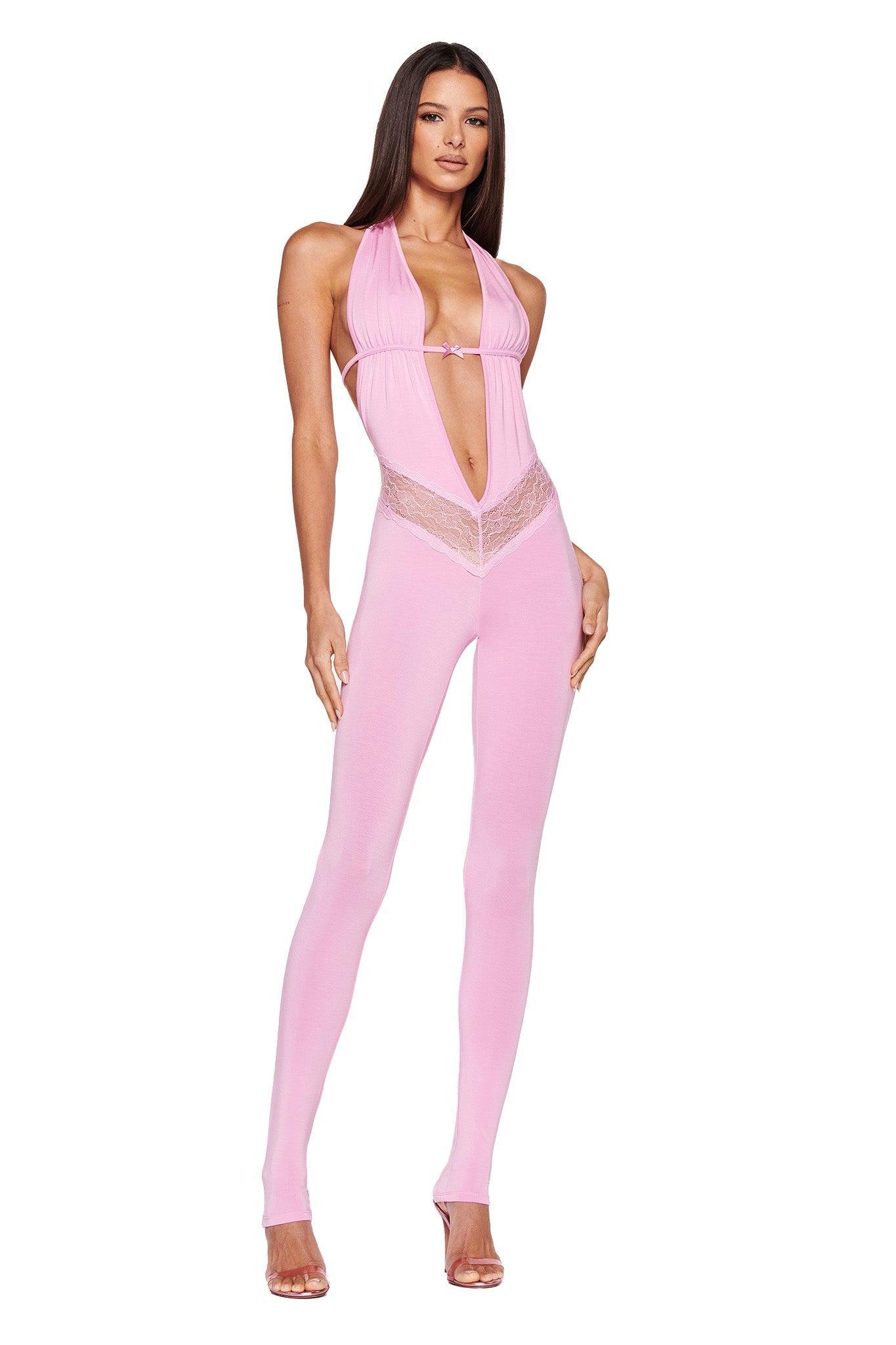ASTORA JUMPSUIT - PINK Product Image