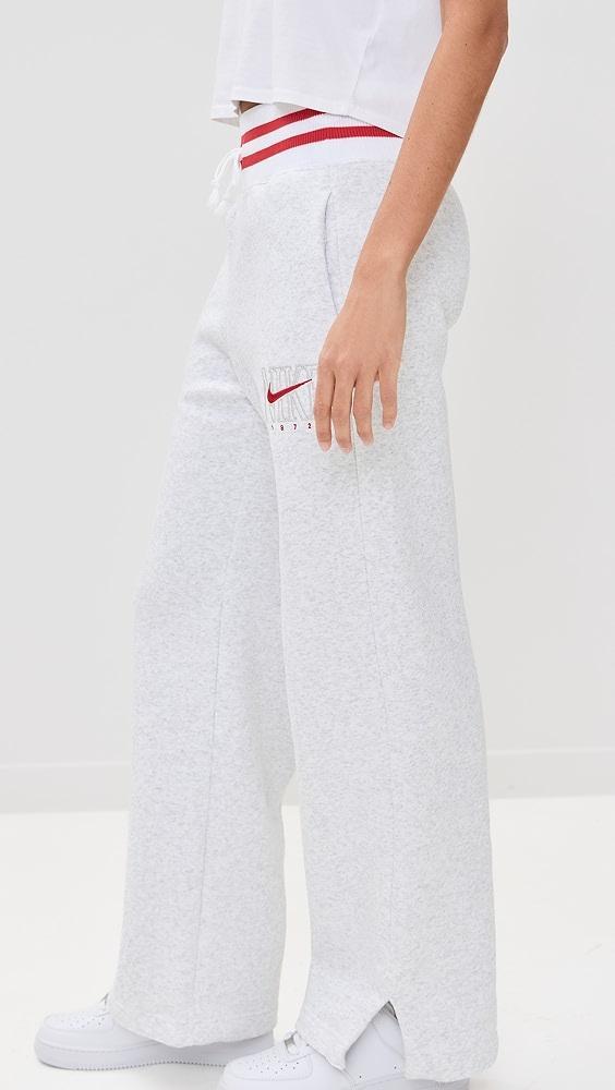 Nike Sportswear Phoenix Fleece Graphic Wide Pants | Shopbop Product Image