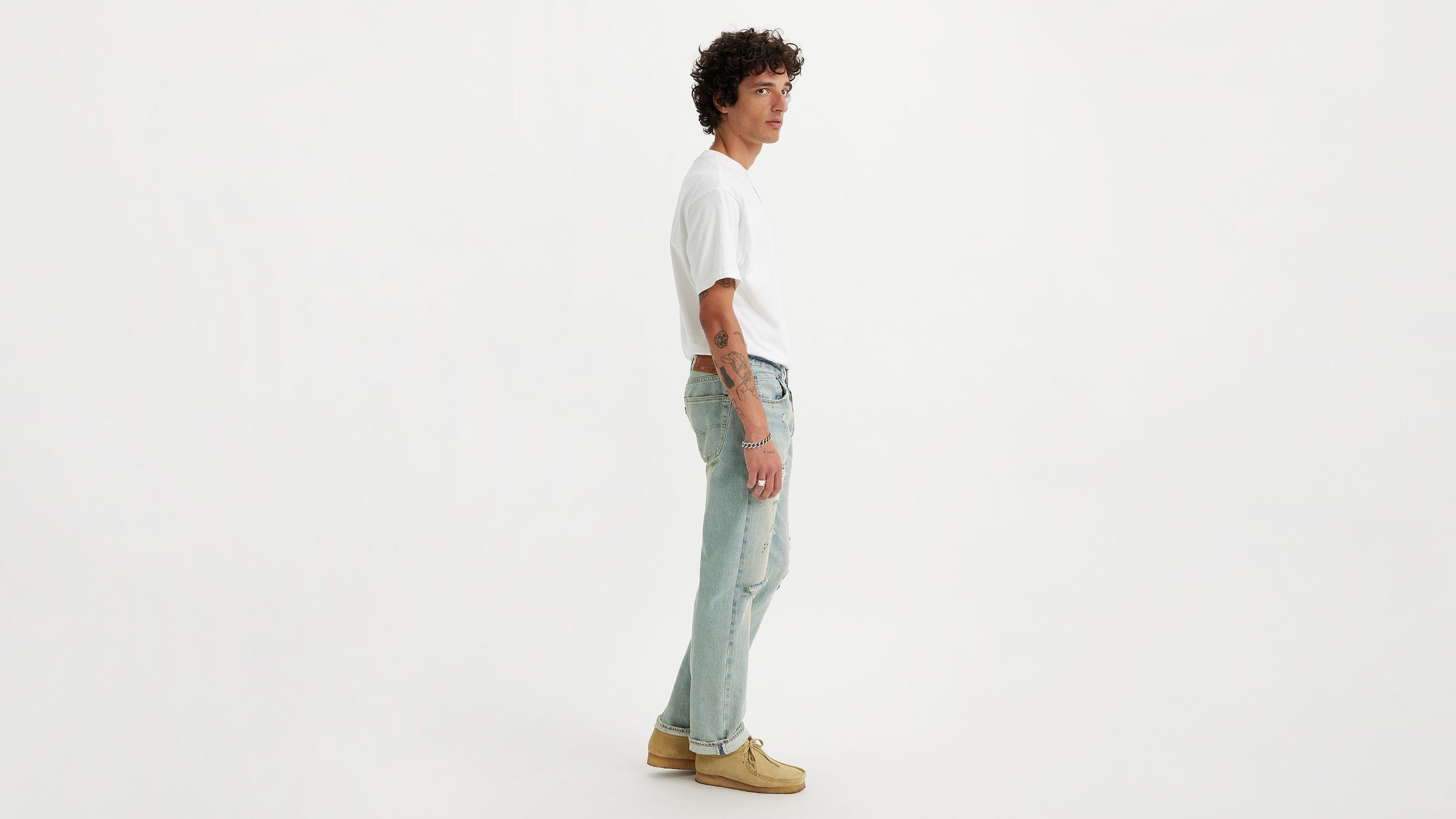501® Original Fit Selvedge Men's Jeans Product Image