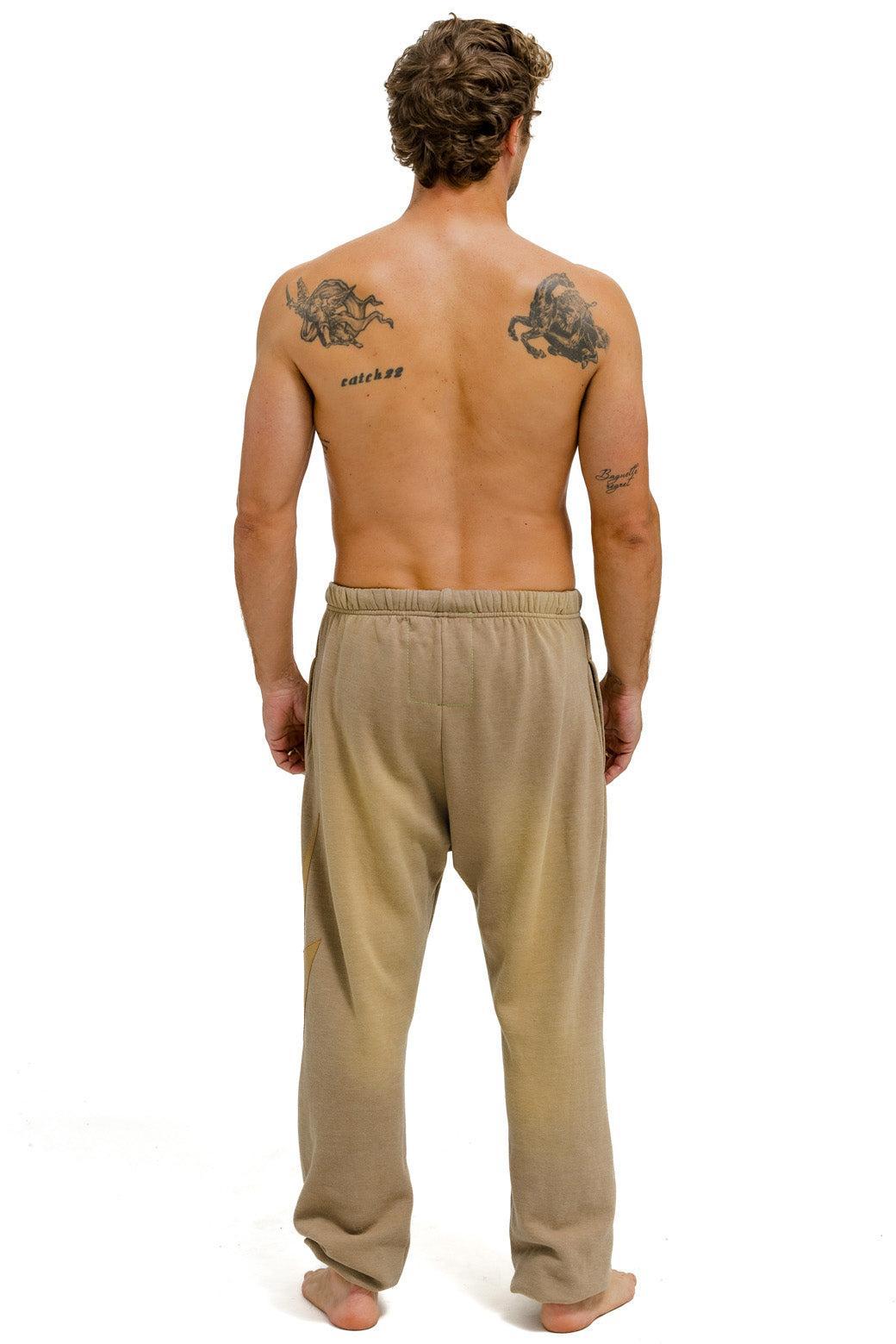 BOLT STITCH SWEATPANTS - FADED TAN Male Product Image