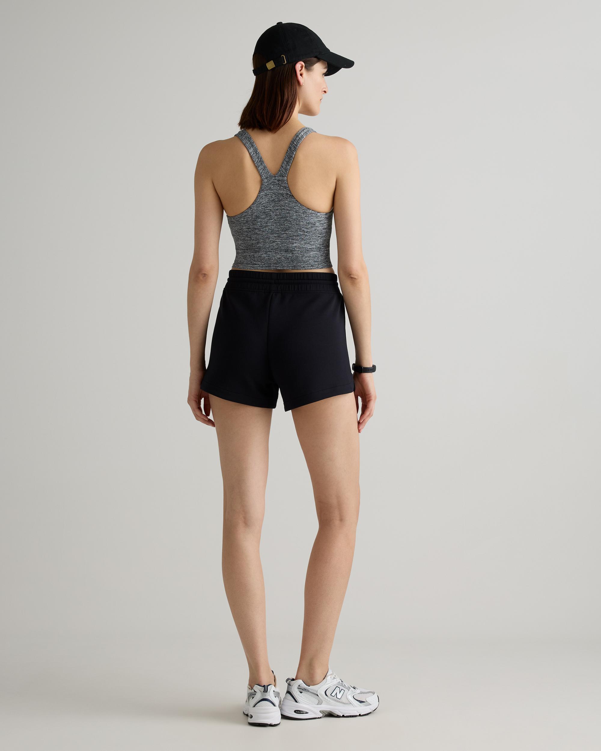 Quince | Women's CloudComfort High-Rise Sweatshort Tencel Product Image