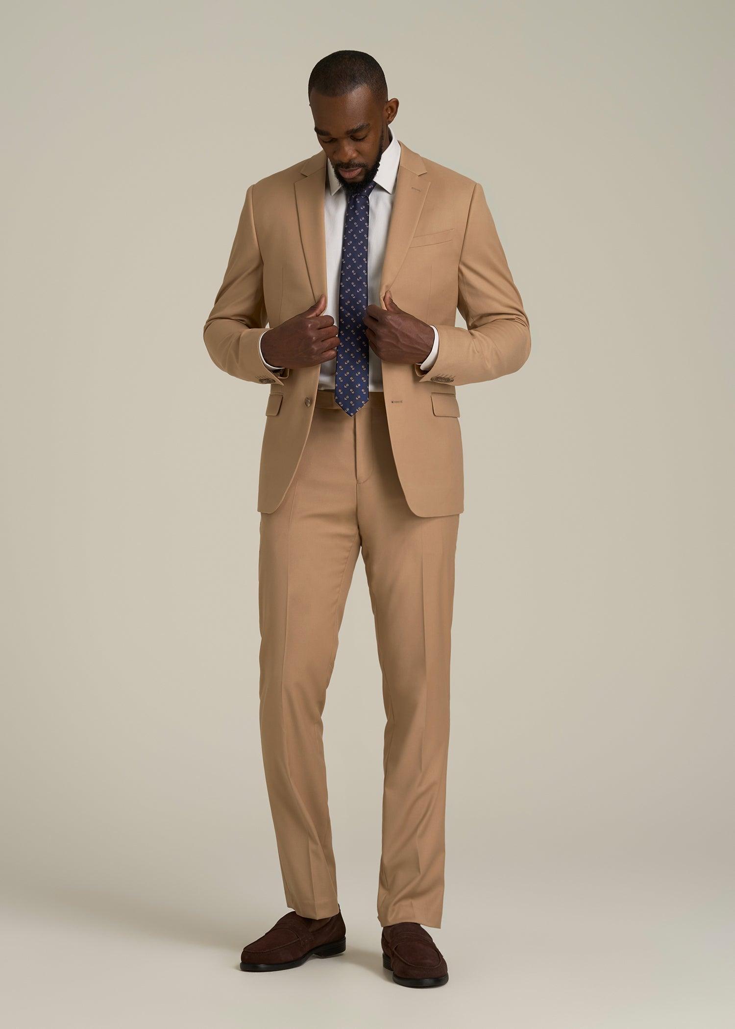 Suit Jacket for Tall Men in Tannin Male Product Image