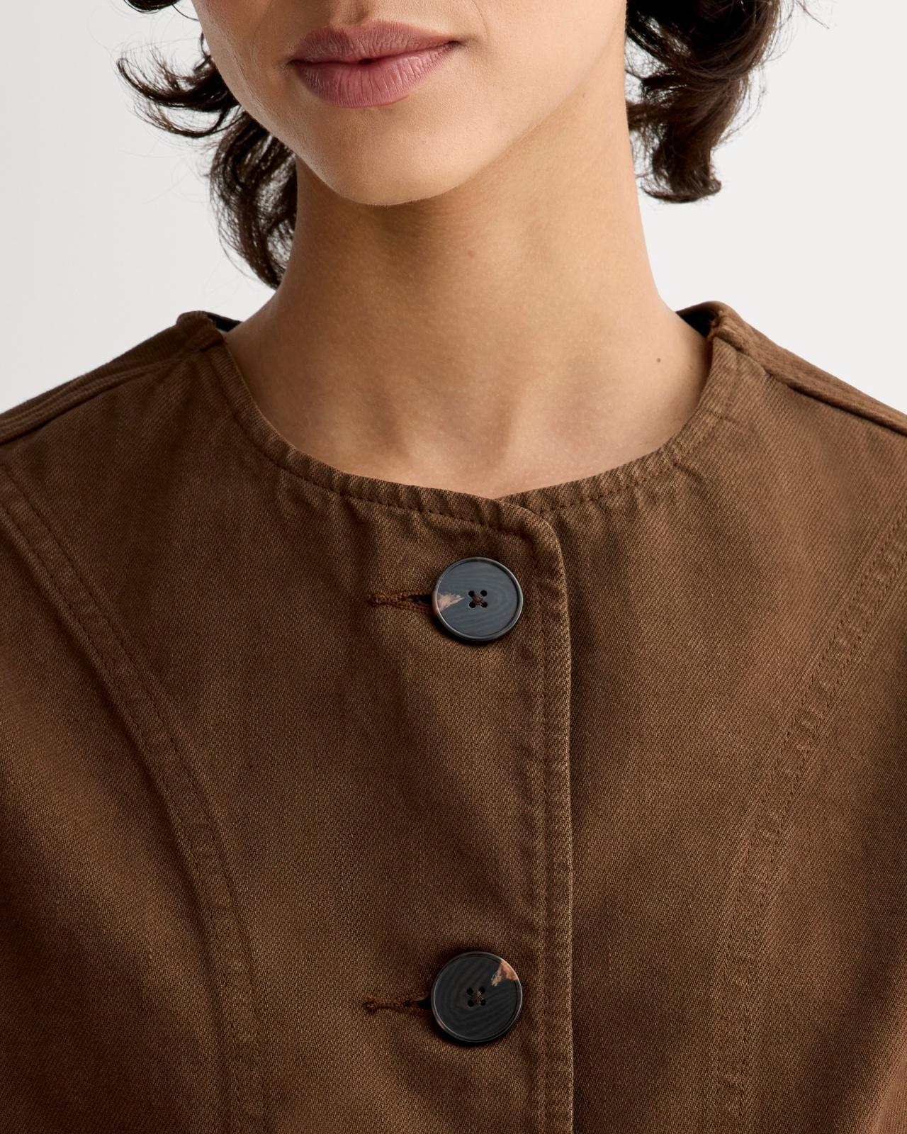 Womens Denim Barrel Jacket by Everlane Product Image