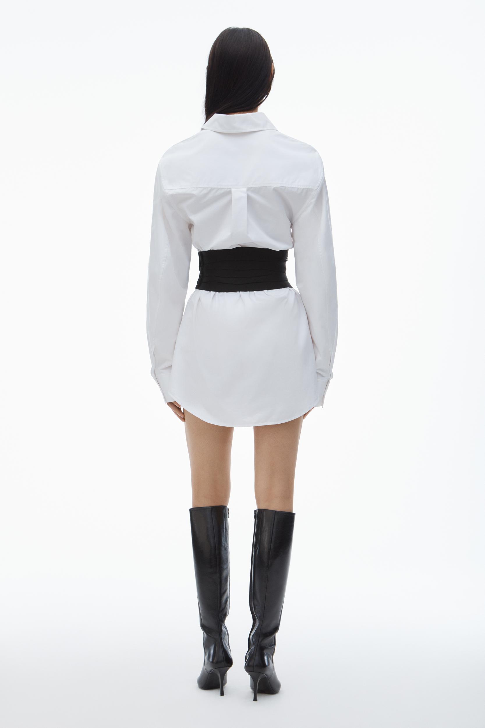 Deconstructed Mini Shirtdress Product Image
