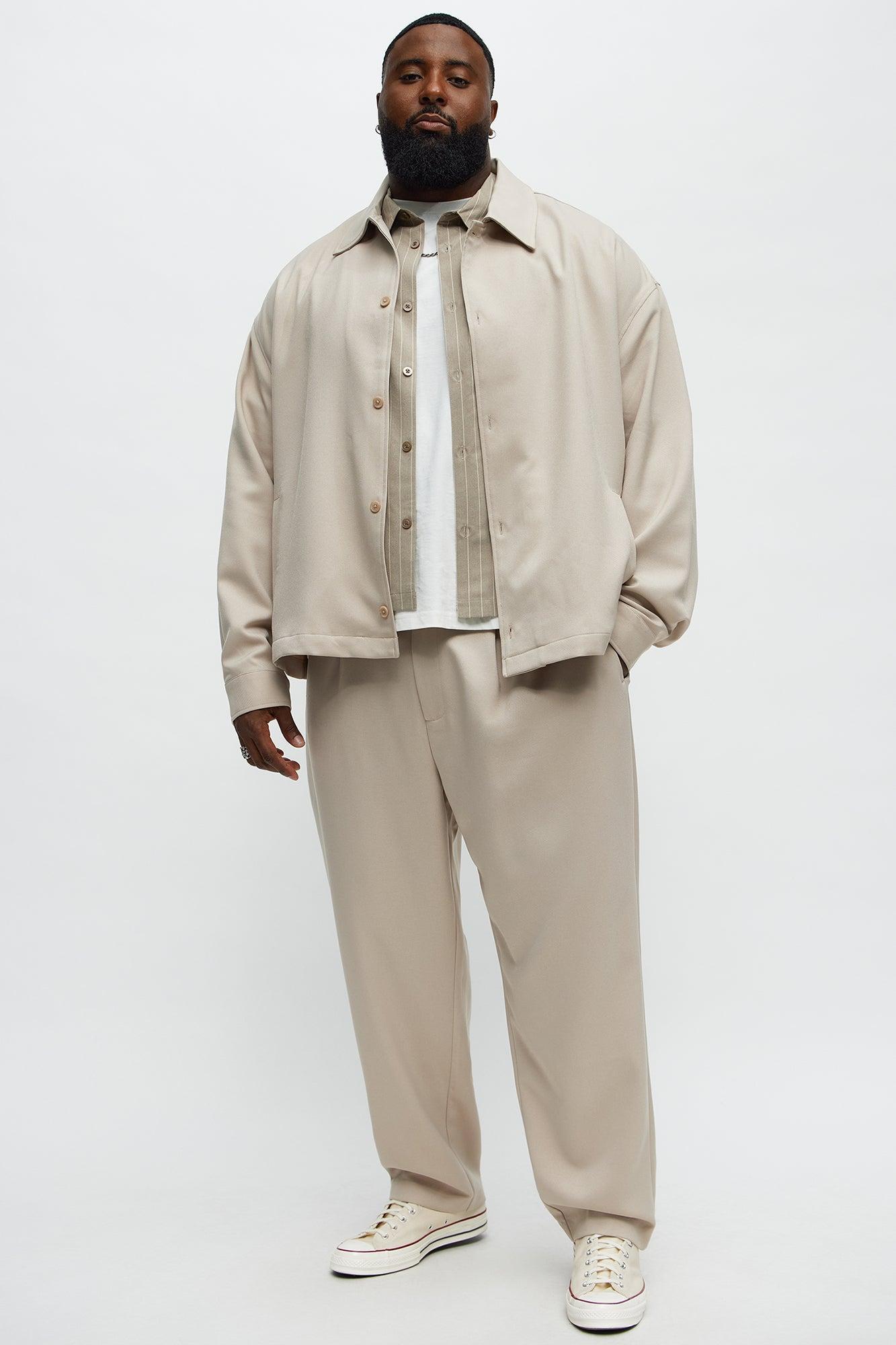 Relaxed Mara Overshirt - Tan Product Image