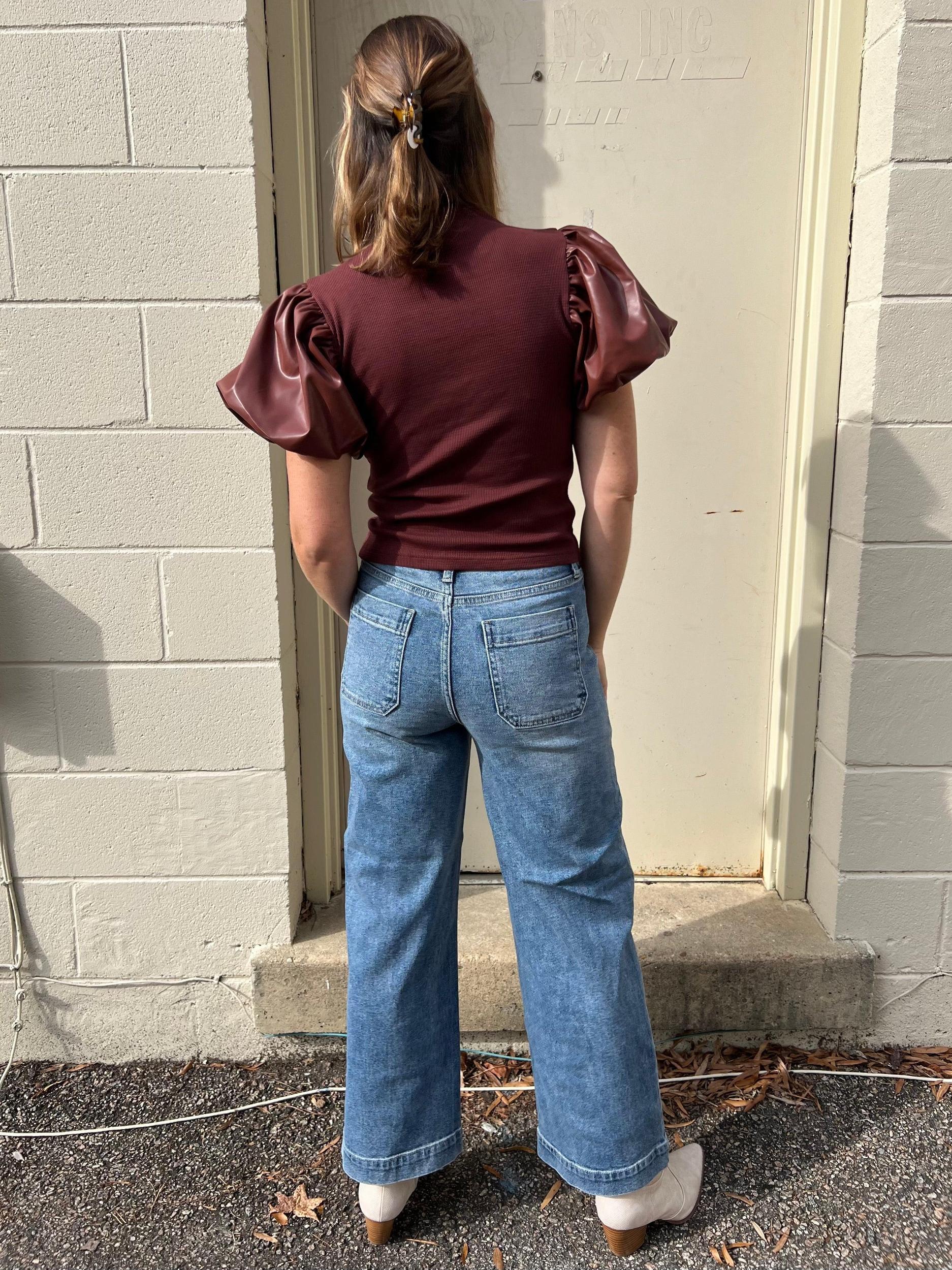 Carter Utility Wide Leg Jeans Product Image