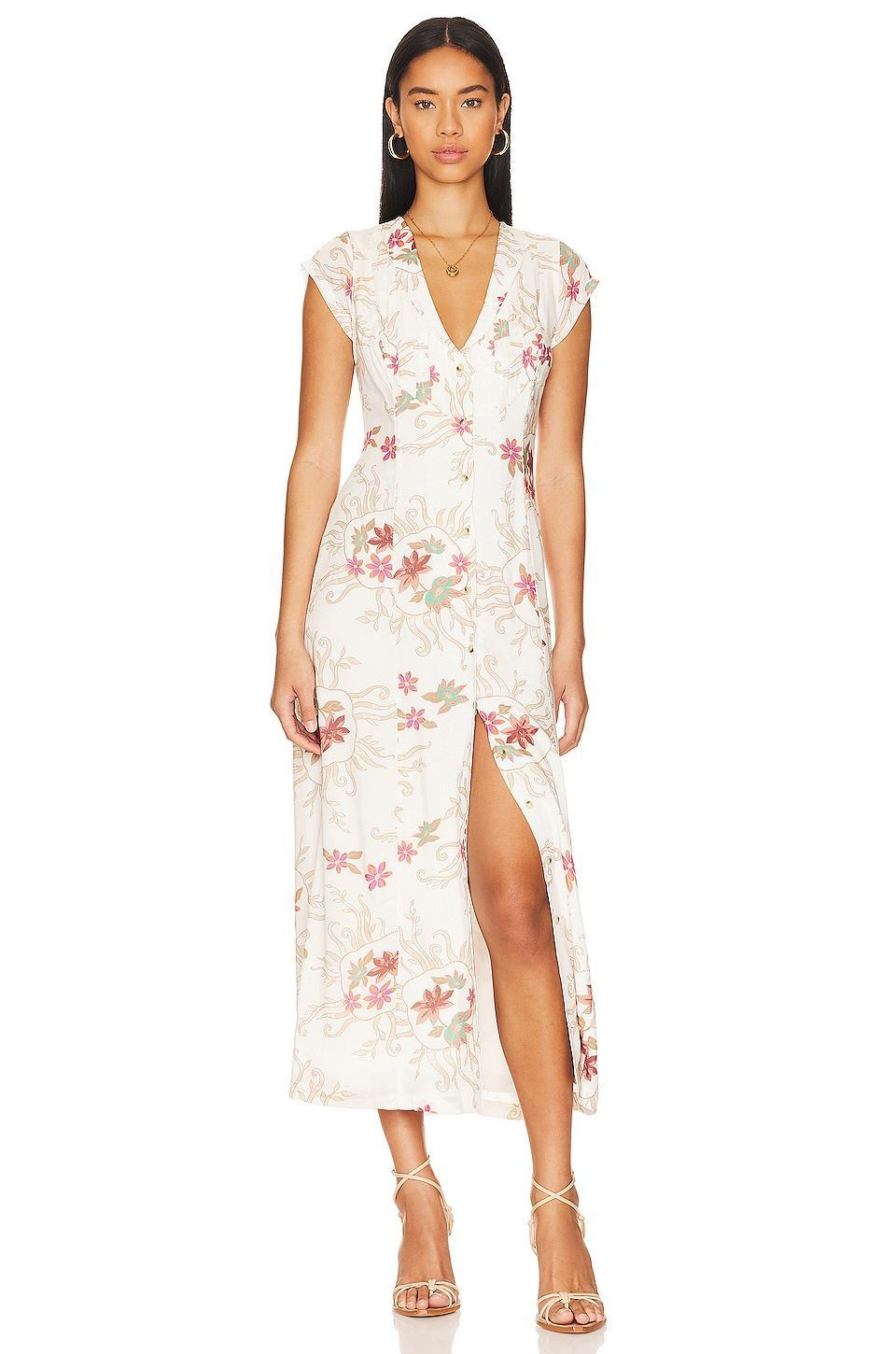 Rosemary Printed Midi Free People Product Image