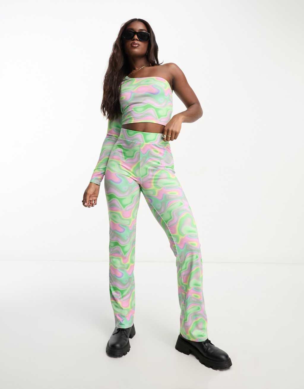 Monki one shoulder top Product Image