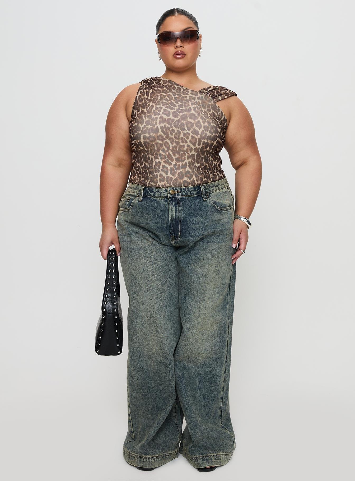 Serenata Bodysuit Leopard Product Image