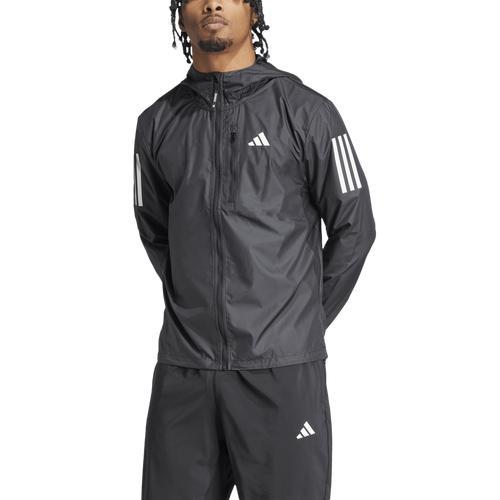 adidas Own the Run Jacket Black L Mens Product Image