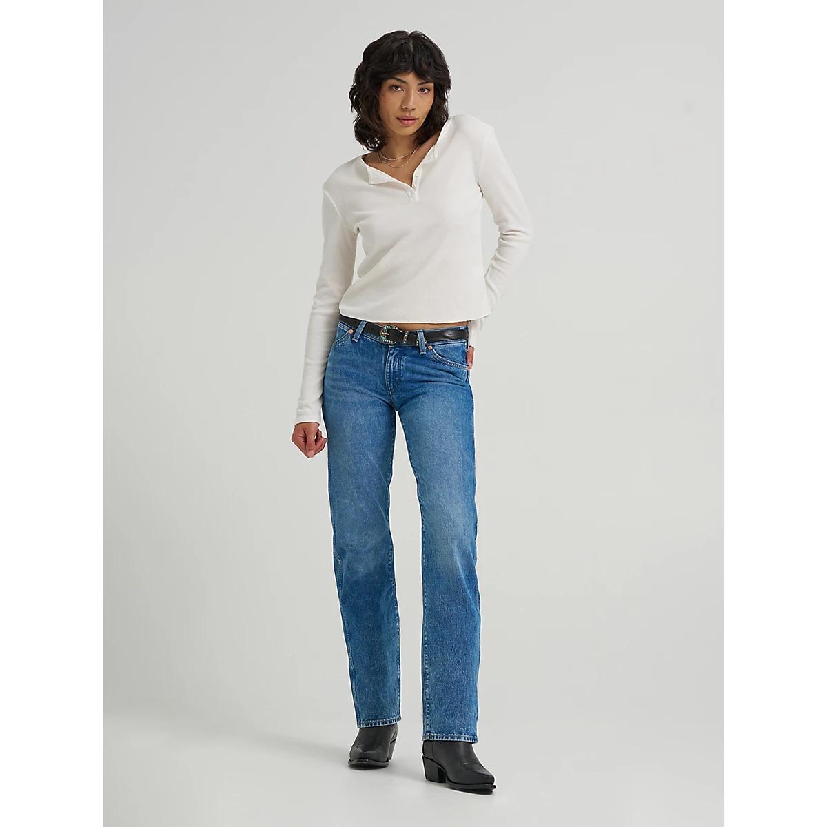 Women's Low Rise Cowboy Jean | Women's JEANS | Wrangler® Product Image