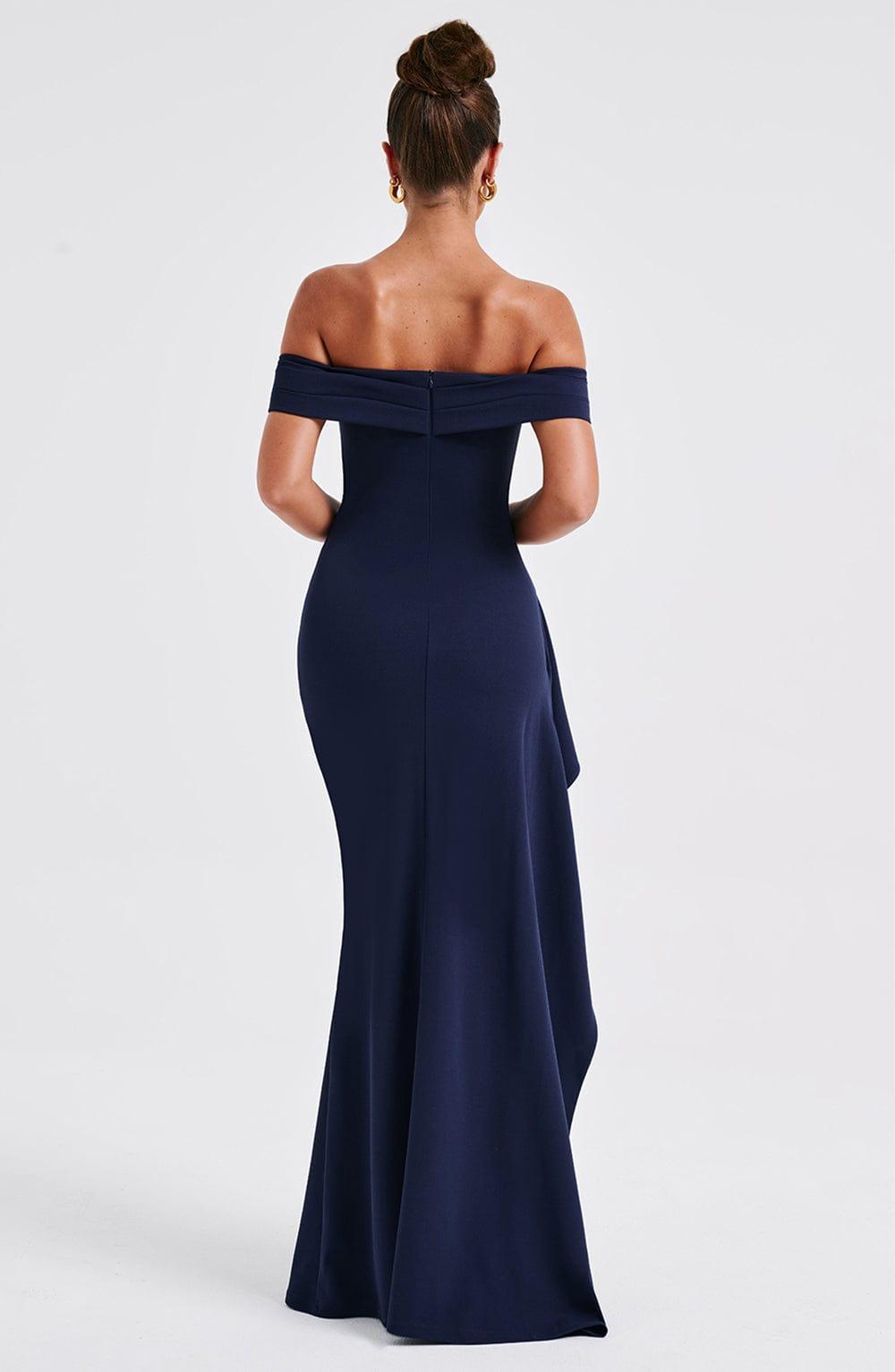 Joyce Maxi Dress - Navy Product Image