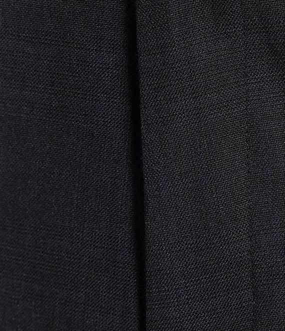 Roundtree & Yorke travelSMART Classic Fit Plaid Ultimate Comfort Stretch Dress Pants Product Image