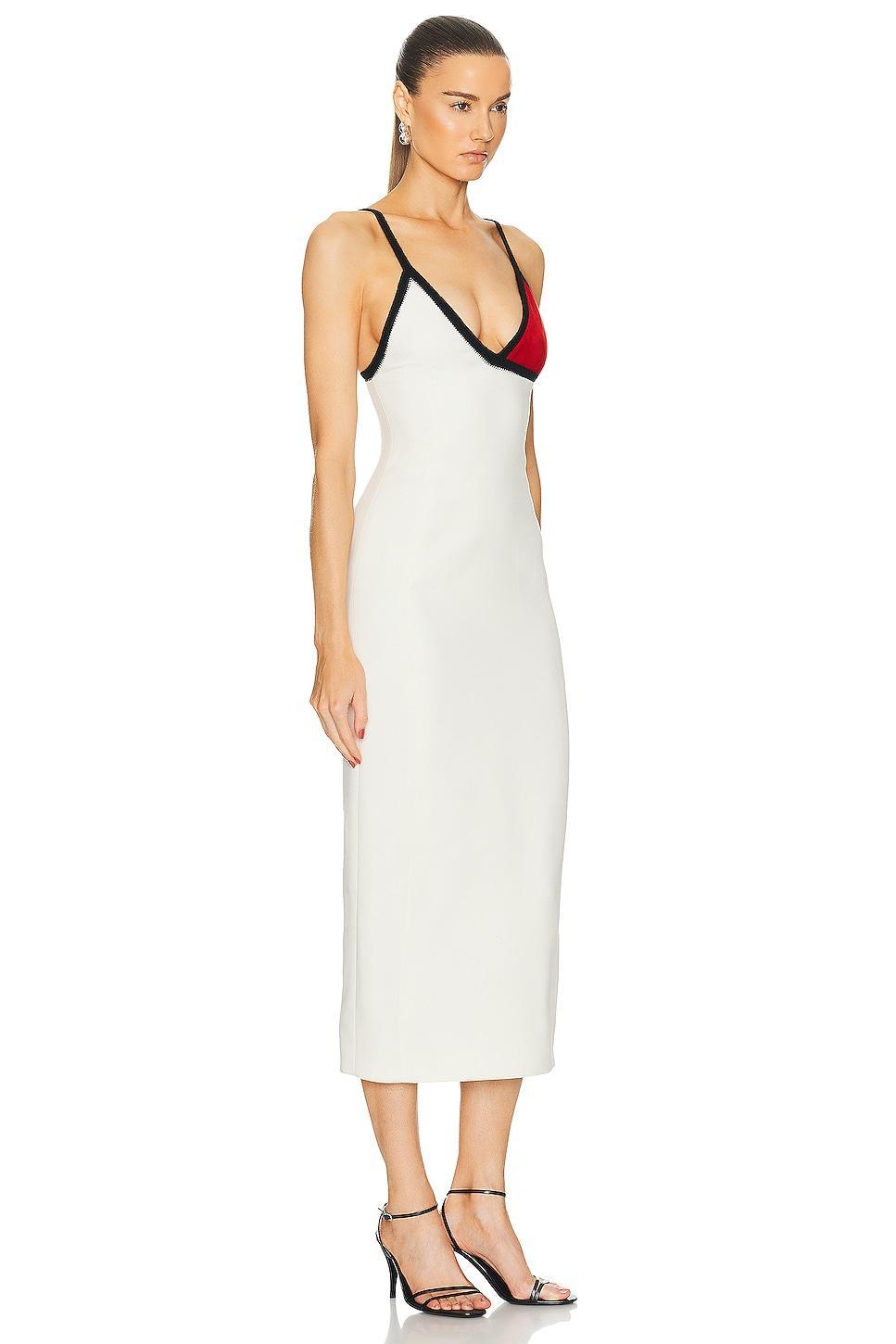 Gabriela Hearst Edina Dress in Cream Product Image