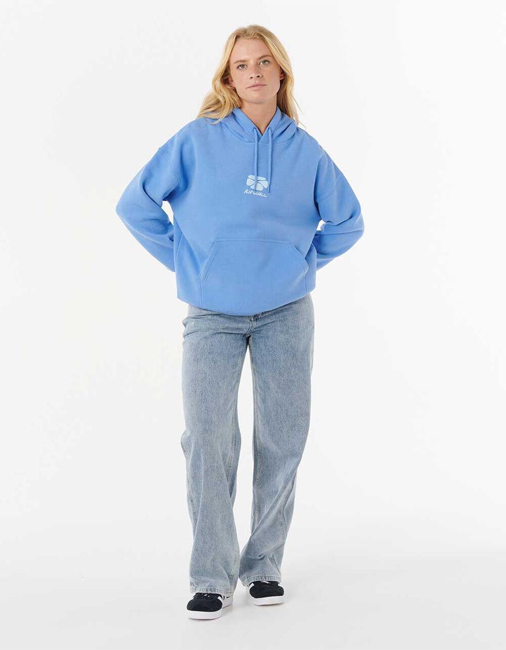 RIP CURL Oceanic Heritage Womens Hoodie - BLUE Product Image