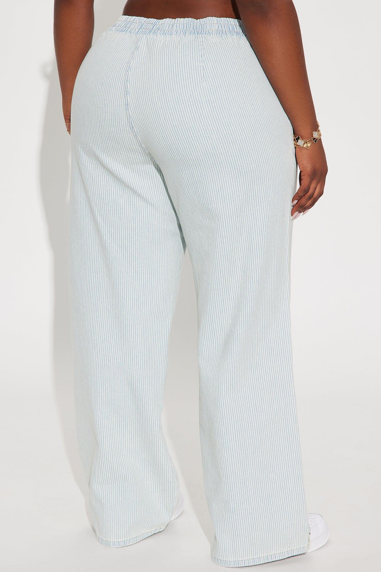 On My Way Out Baggy Relaxed Jeans - Light Wash Product Image