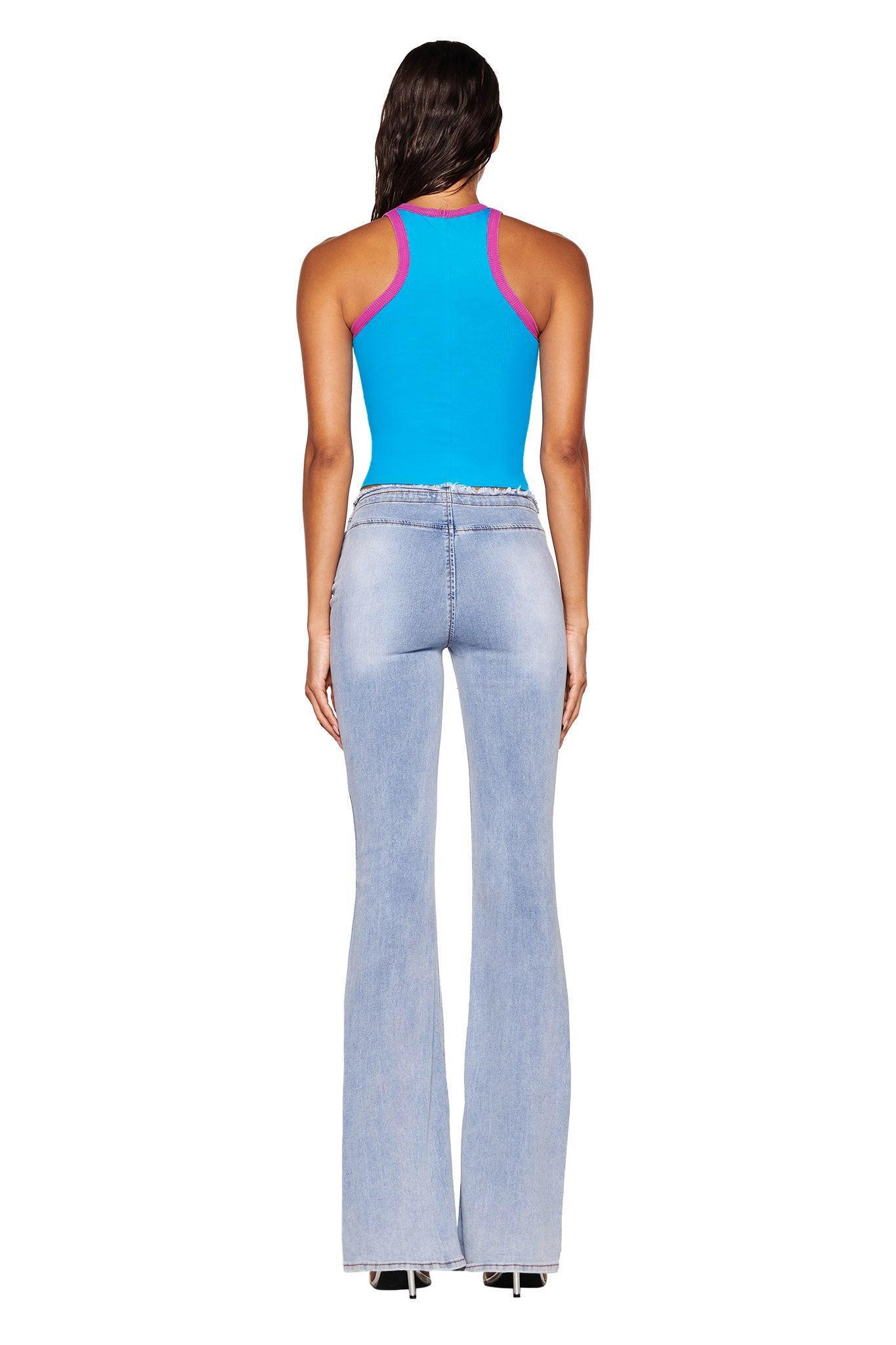 PENELOPE TANK - BLUE : SKY BLUE Product Image