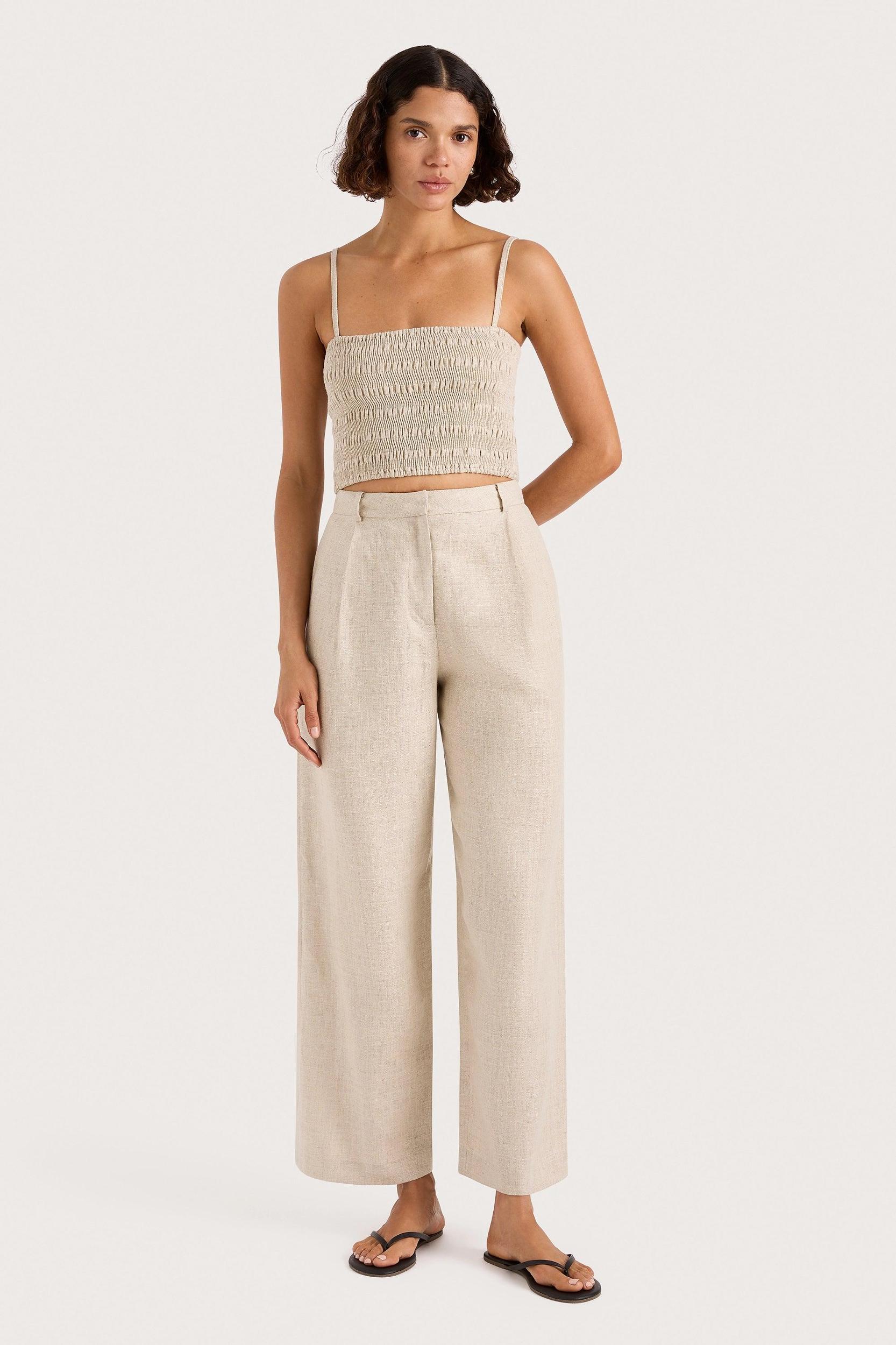 Stevie Trouser Natural Product Image