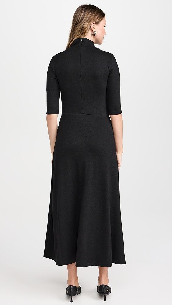 Vince Elbow Sleeve Turtleneck Dress | Shopbop Product Image