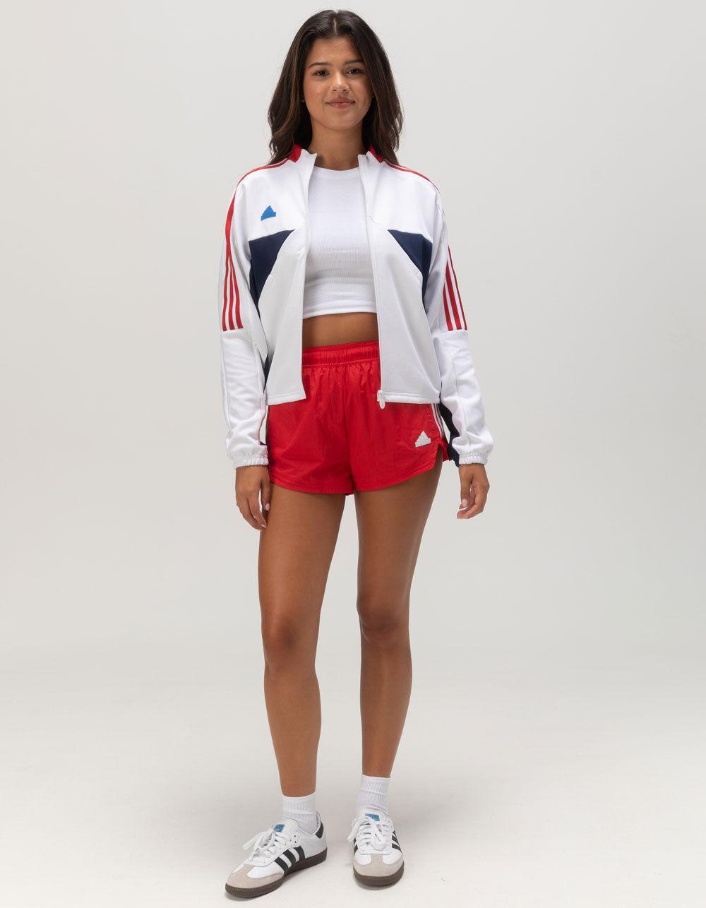 ADIDAS Tiro Cut 3-Stripes Womens Shorts - BLACK Product Image
