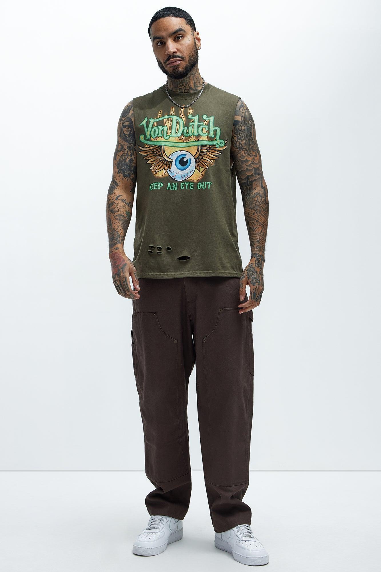 Von Dutch Keep An Eye Out Short Sleeve Tee - Hunter Product Image