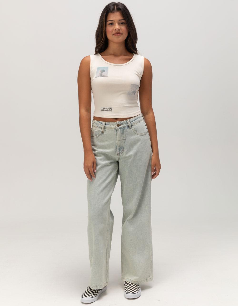 THRILLS Billie Low Womens Jeans - LIGHT WASH Product Image