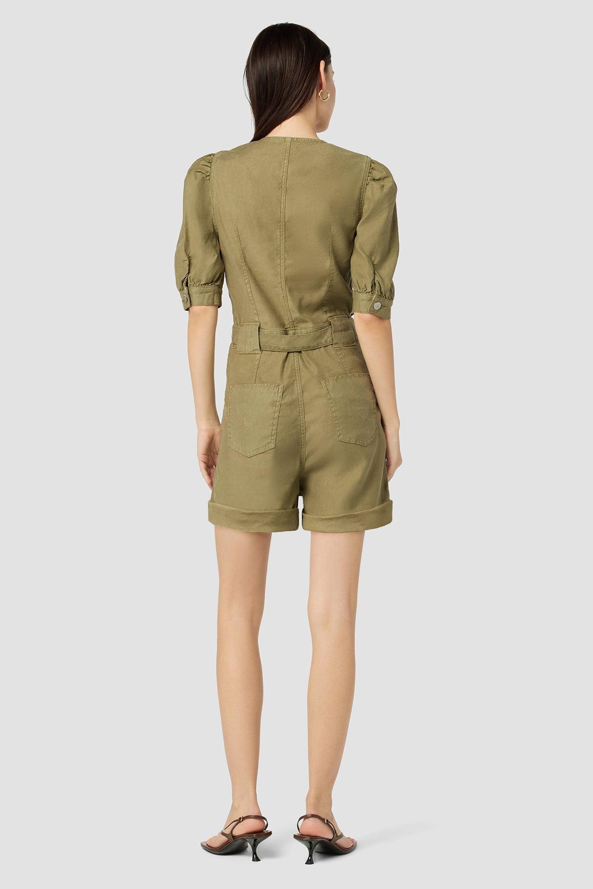 Puff Sleeve Romper Female Product Image