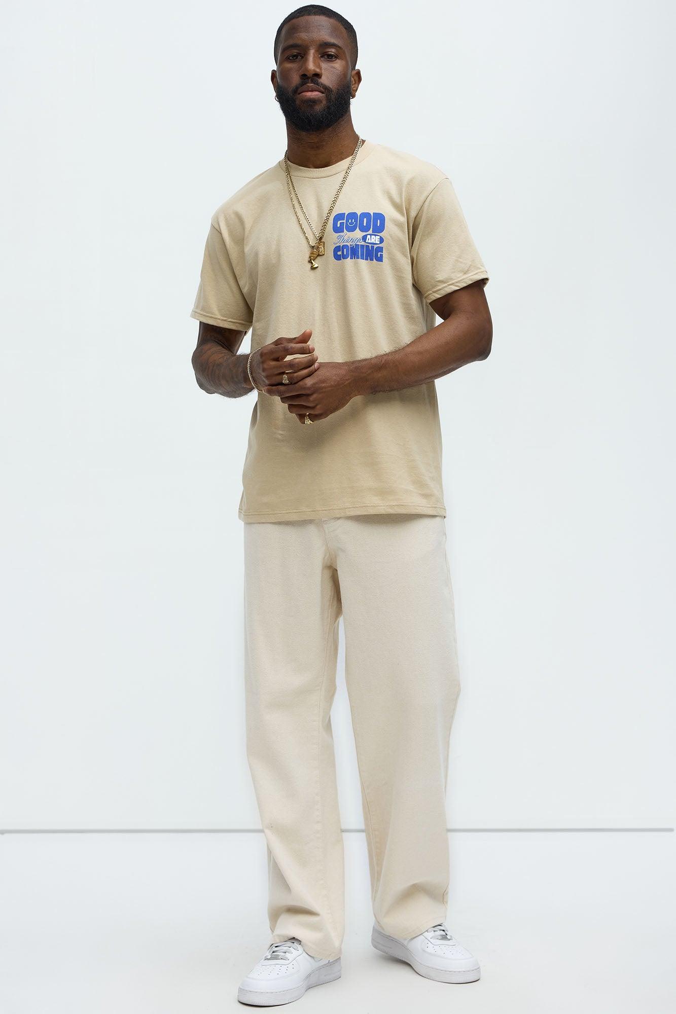 Good Things Coming Short Sleeve Tee - Natural Product Image